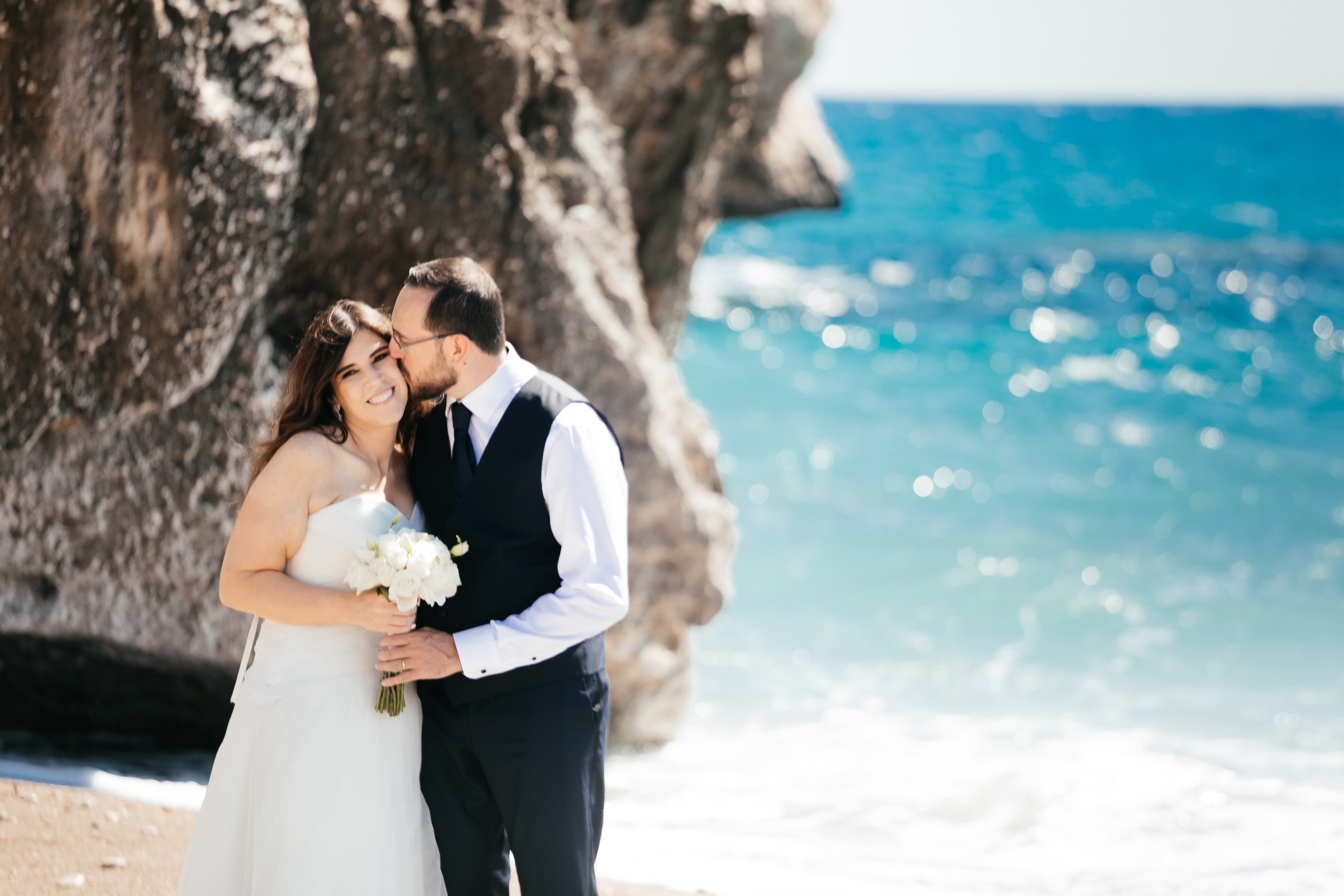 Весільна фотосесія камінь Афродіти, Кіпр