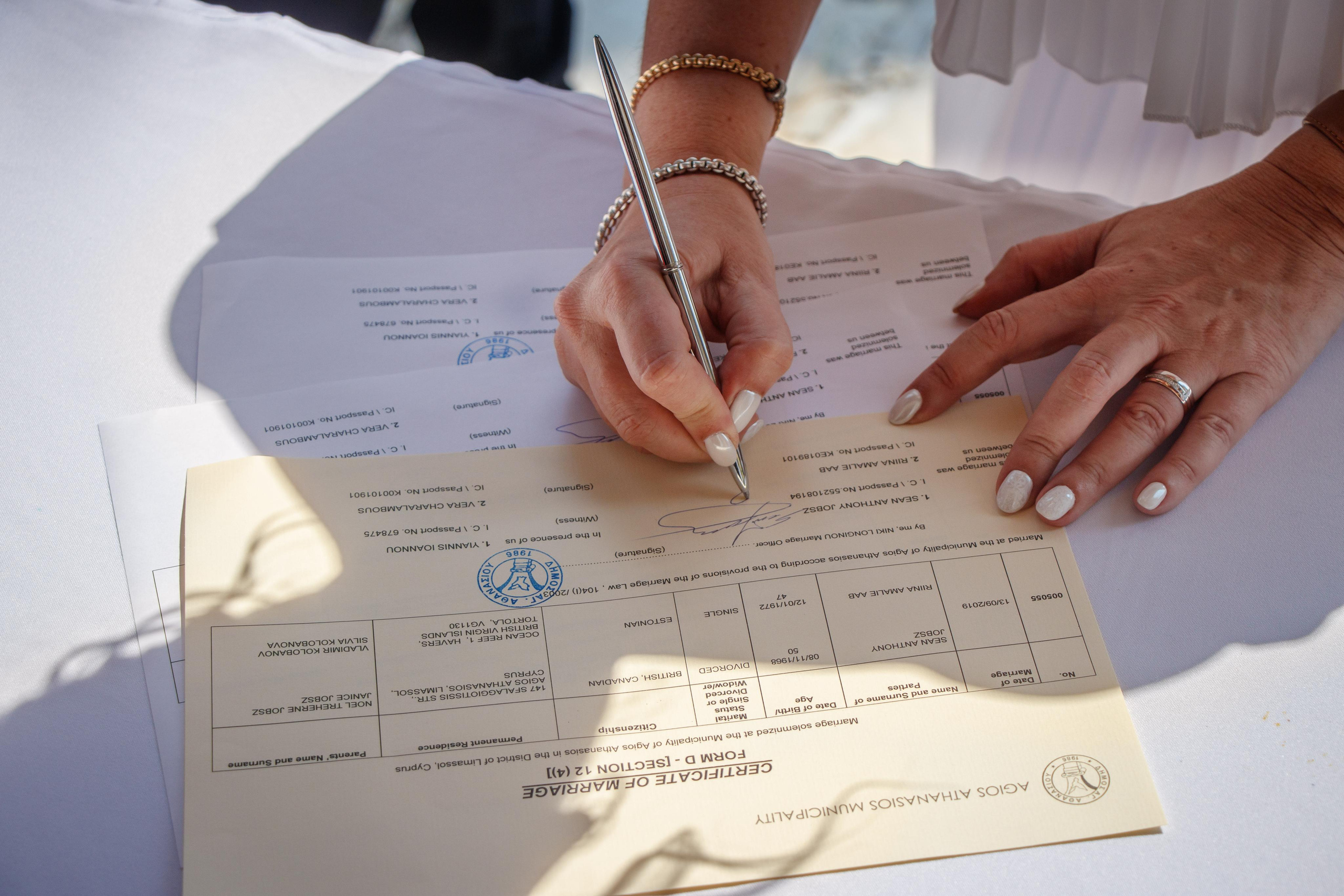 Wedding photoshoot in Agios Athanasios municipality, Cyprus