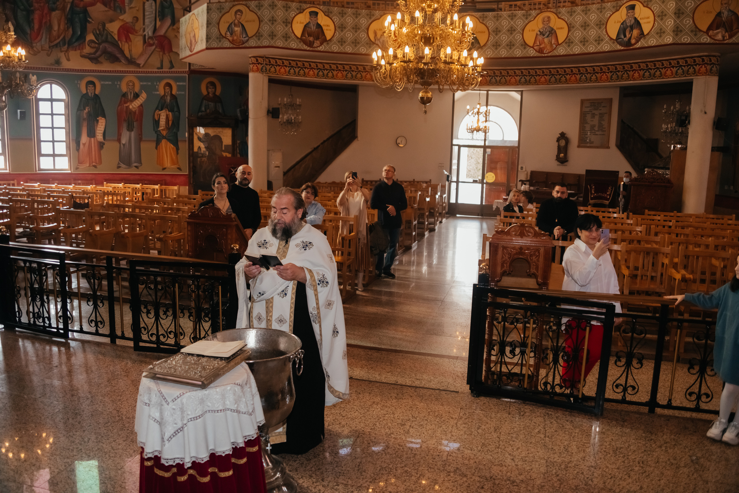 Christening photoshoot Limassol, Cyprus