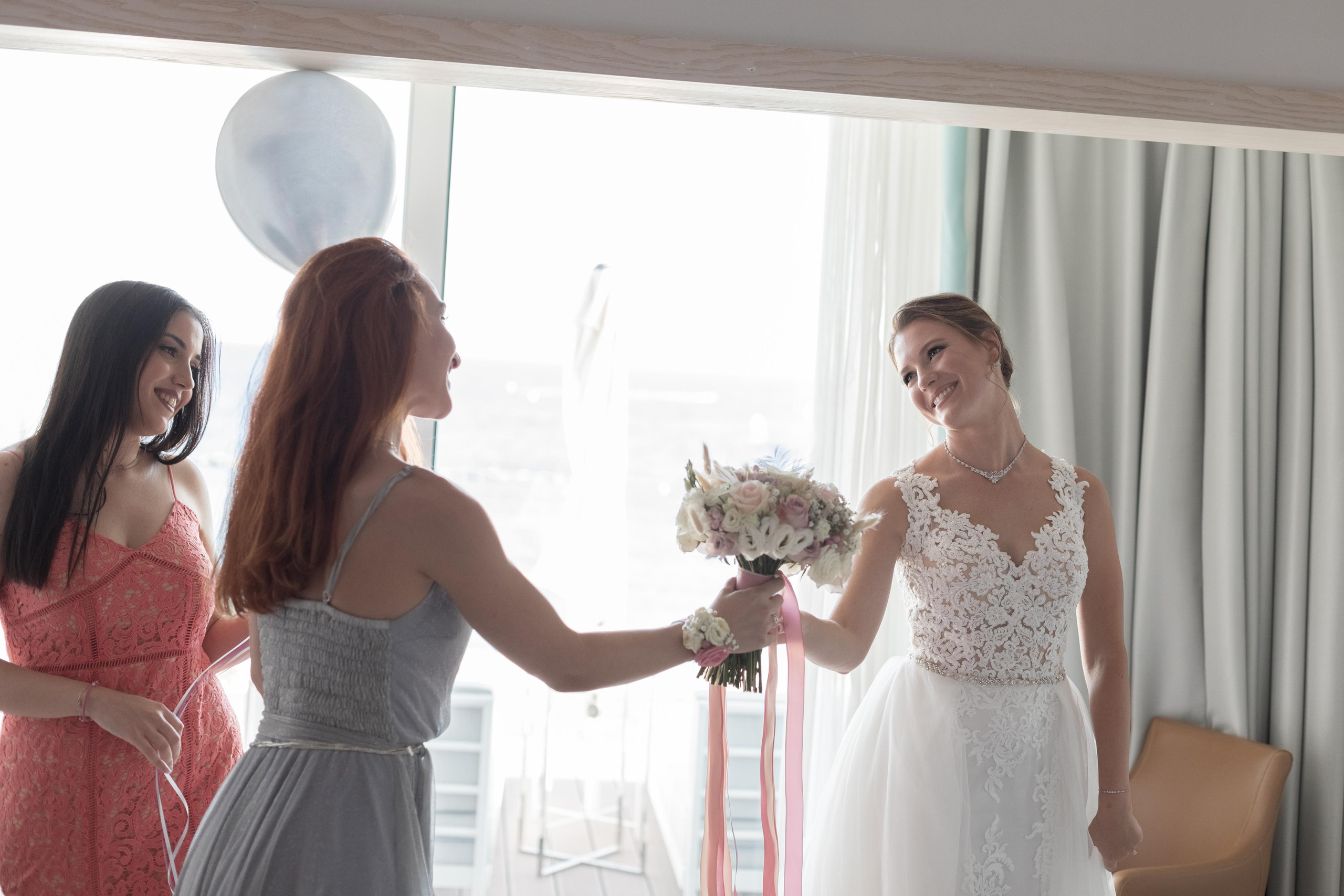Wedding photoshoot in Crown Plaza, Limassol, Cyprus
