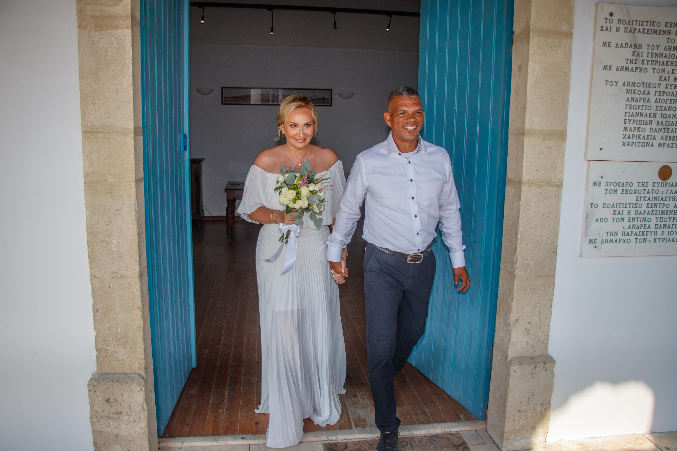 Wedding photoshoot in Agios Athanasios municipality, Cyprus