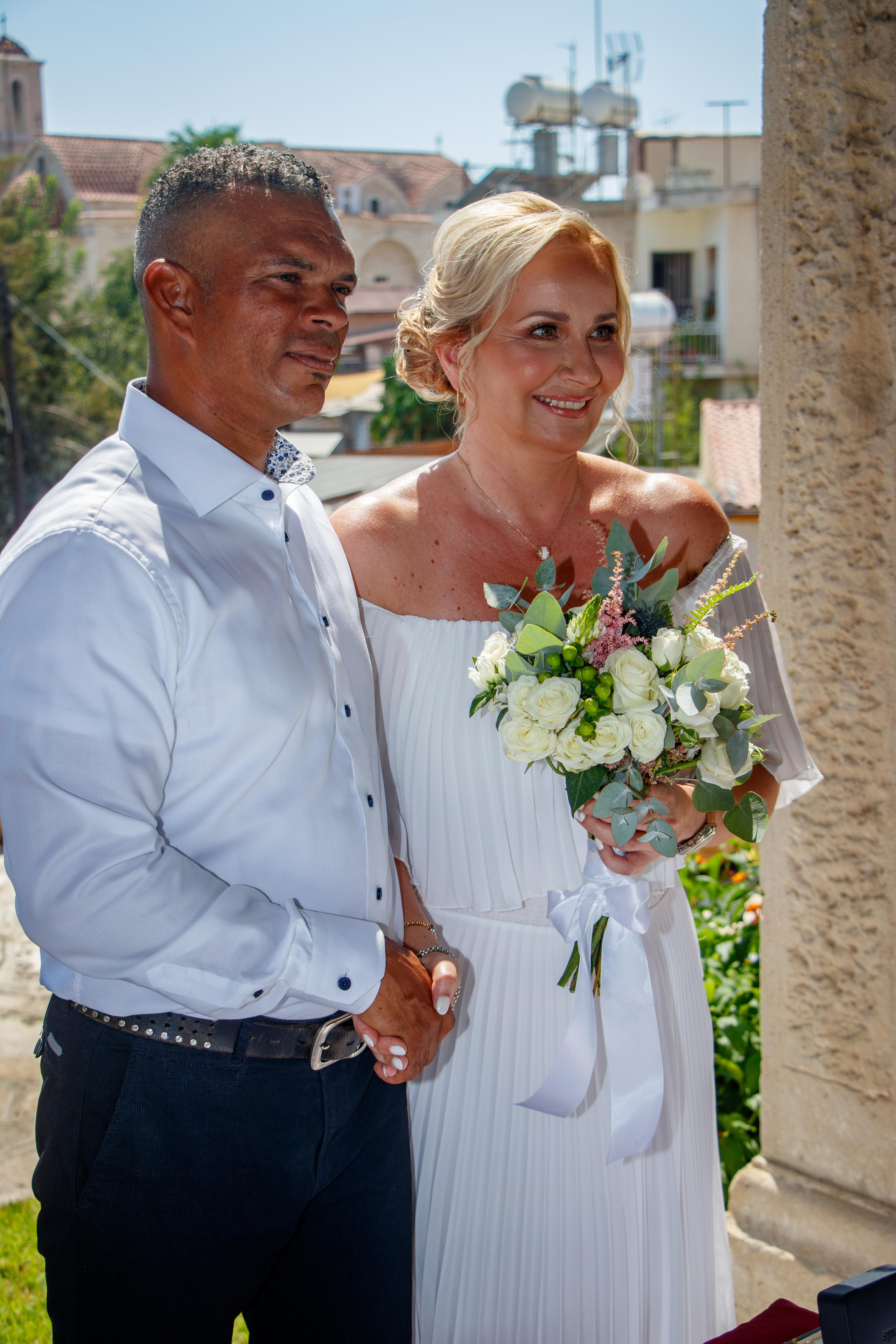 Wedding photoshoot in Agios Athanasios municipality, Cyprus