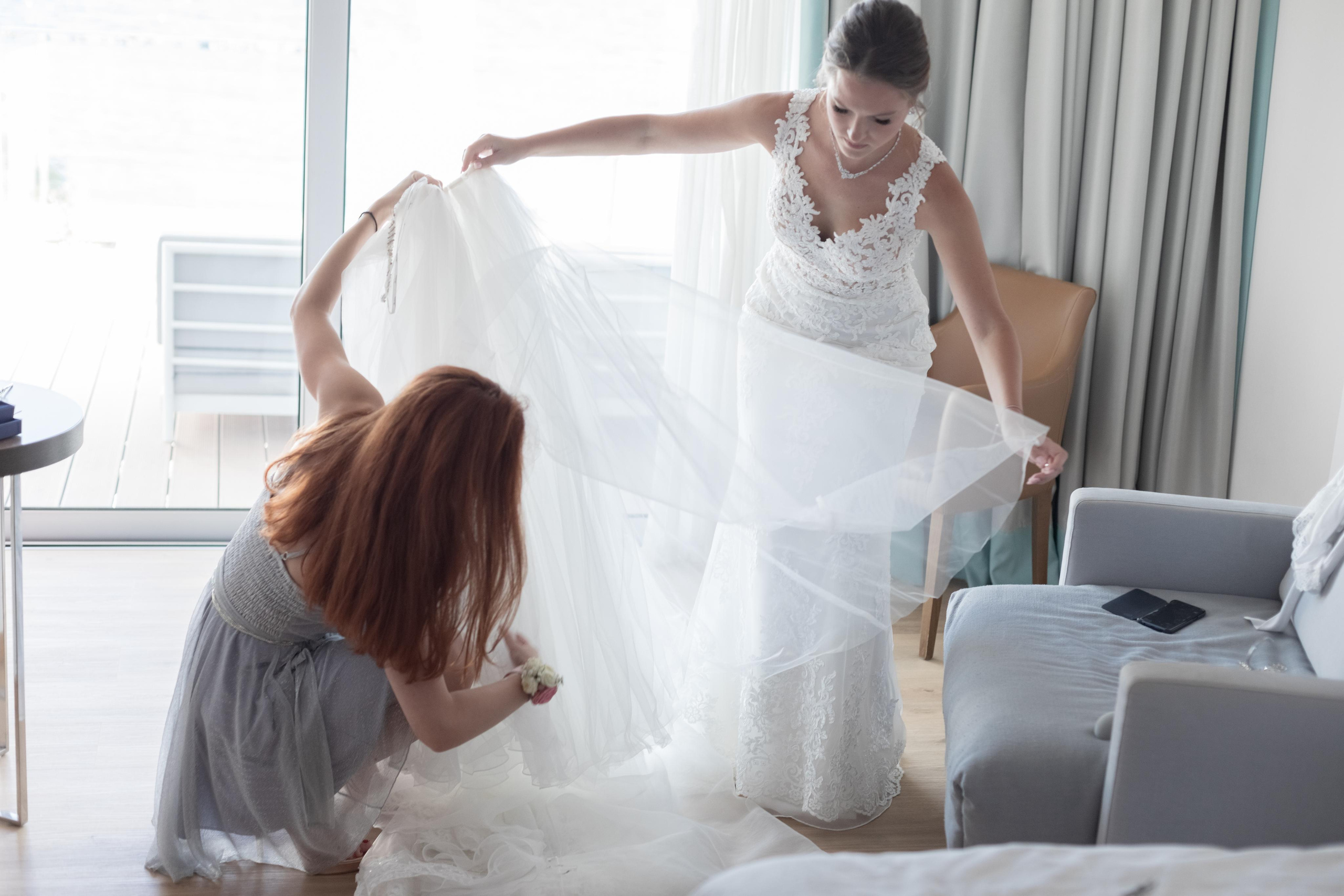 Wedding photoshoot in Crown Plaza, Limassol, Cyprus