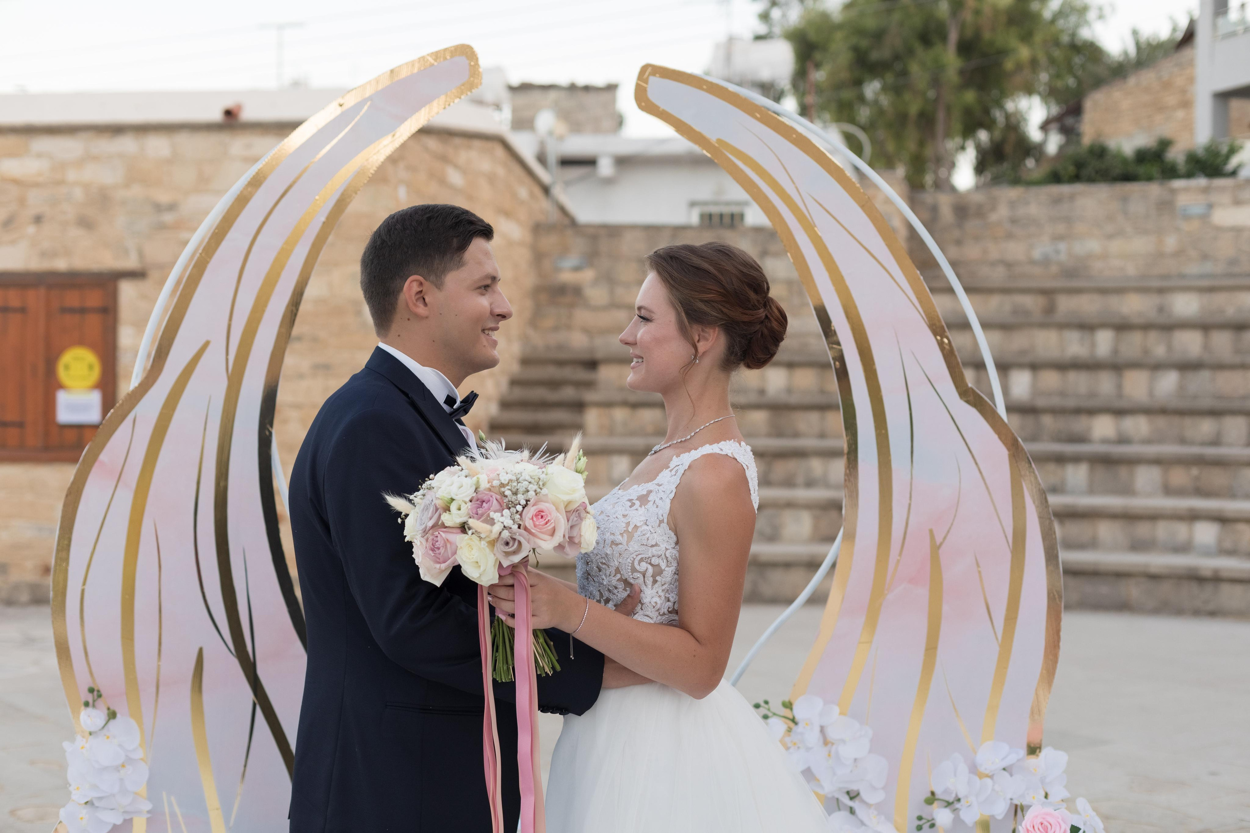 Wedding photoshoot in Germasoya municipality, Cyprus