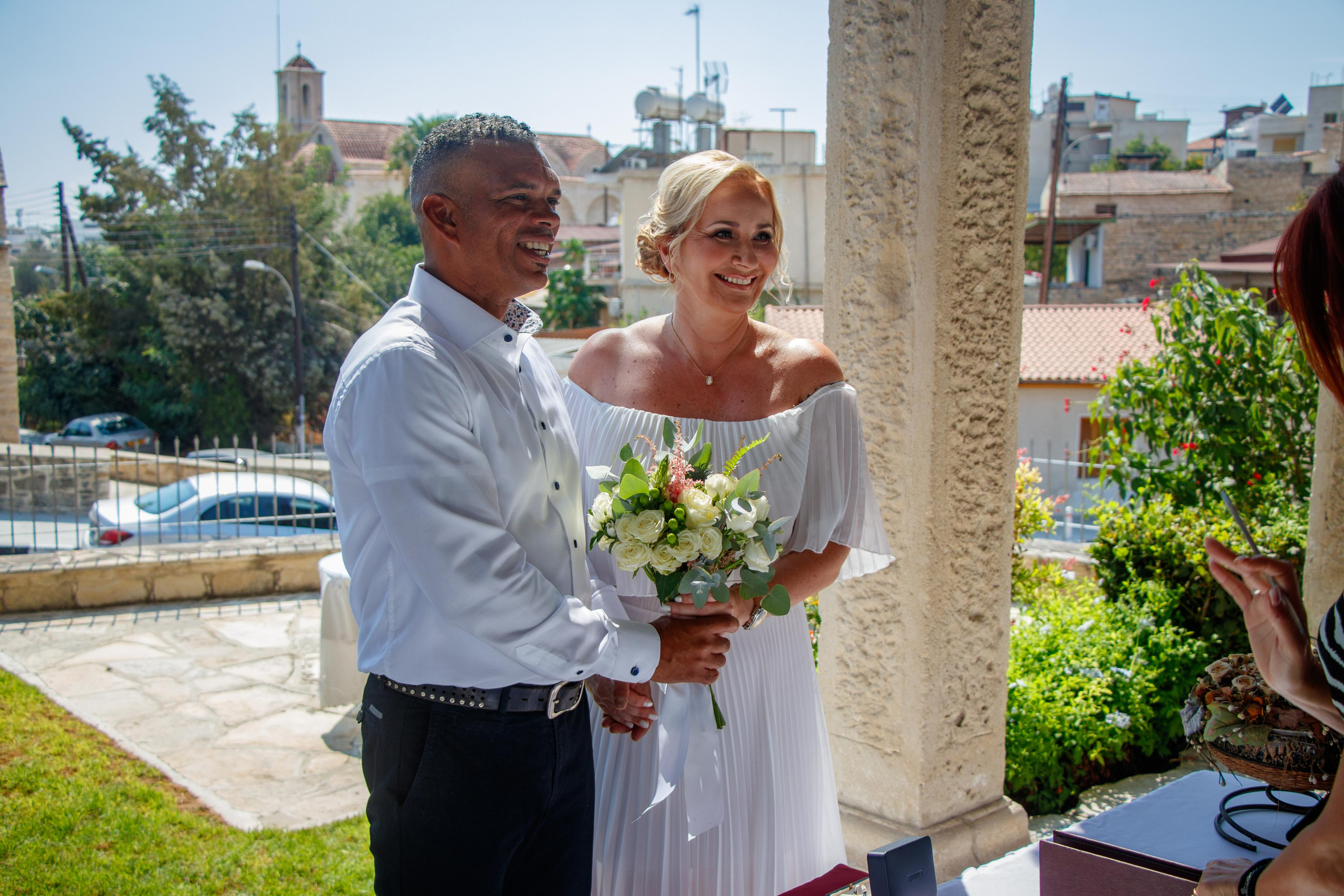 Wedding photoshoot in Agios Athanasios municipality, Cyprus