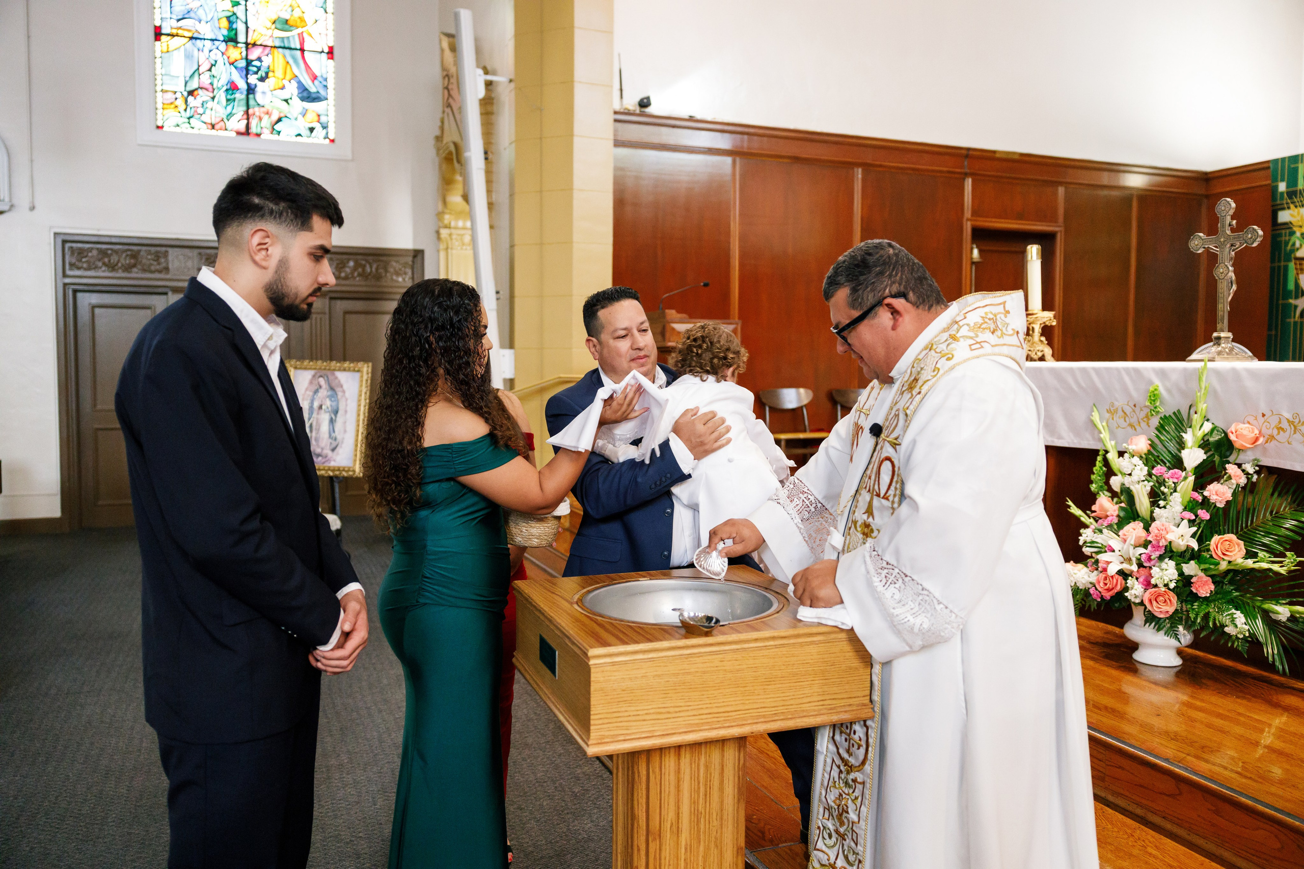 Baptism. Family and Event photographer in Bay Area Elena Tiuriumina
