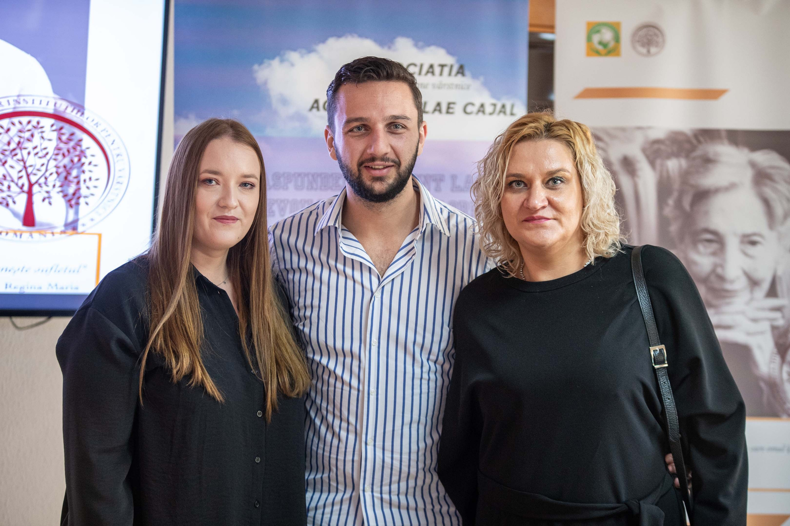 Fotografia la conferinta Cajal. Mugurel anghel