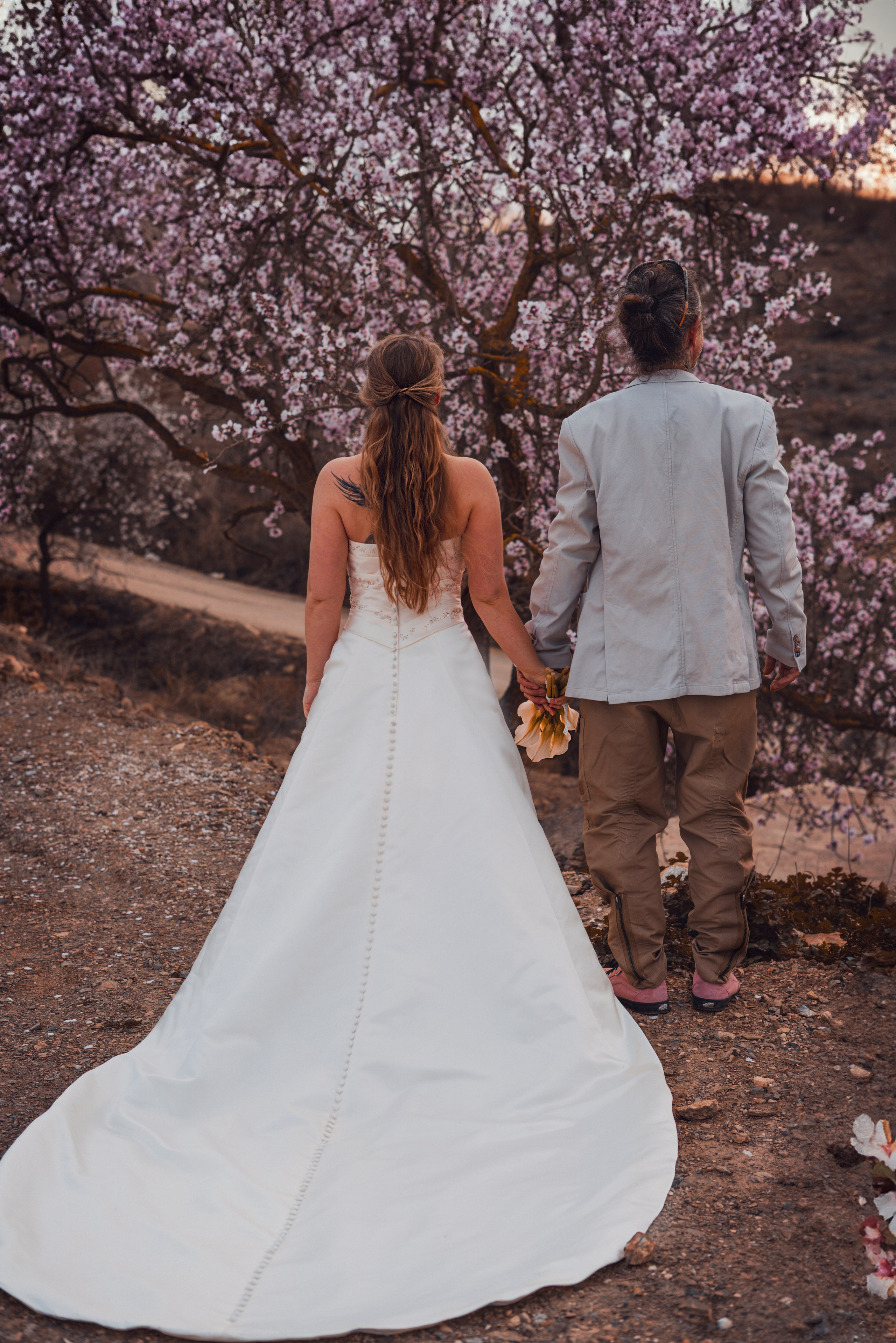 Свадебная прогулка в цветущем миндале. Анастасия Благова — Твой фотограф в Малаге 🇪🇸