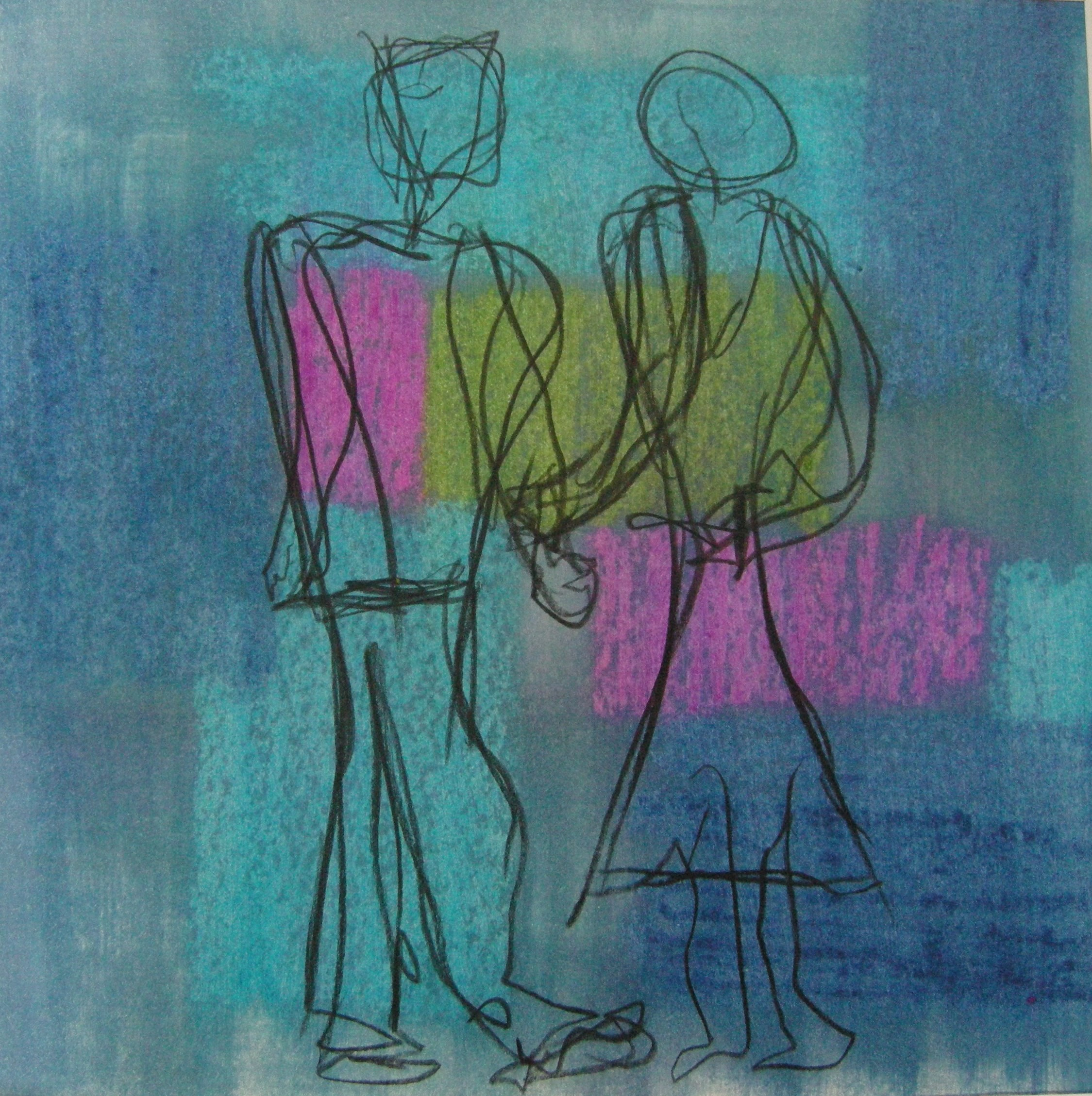 Begegnungen 2009 - 40x40