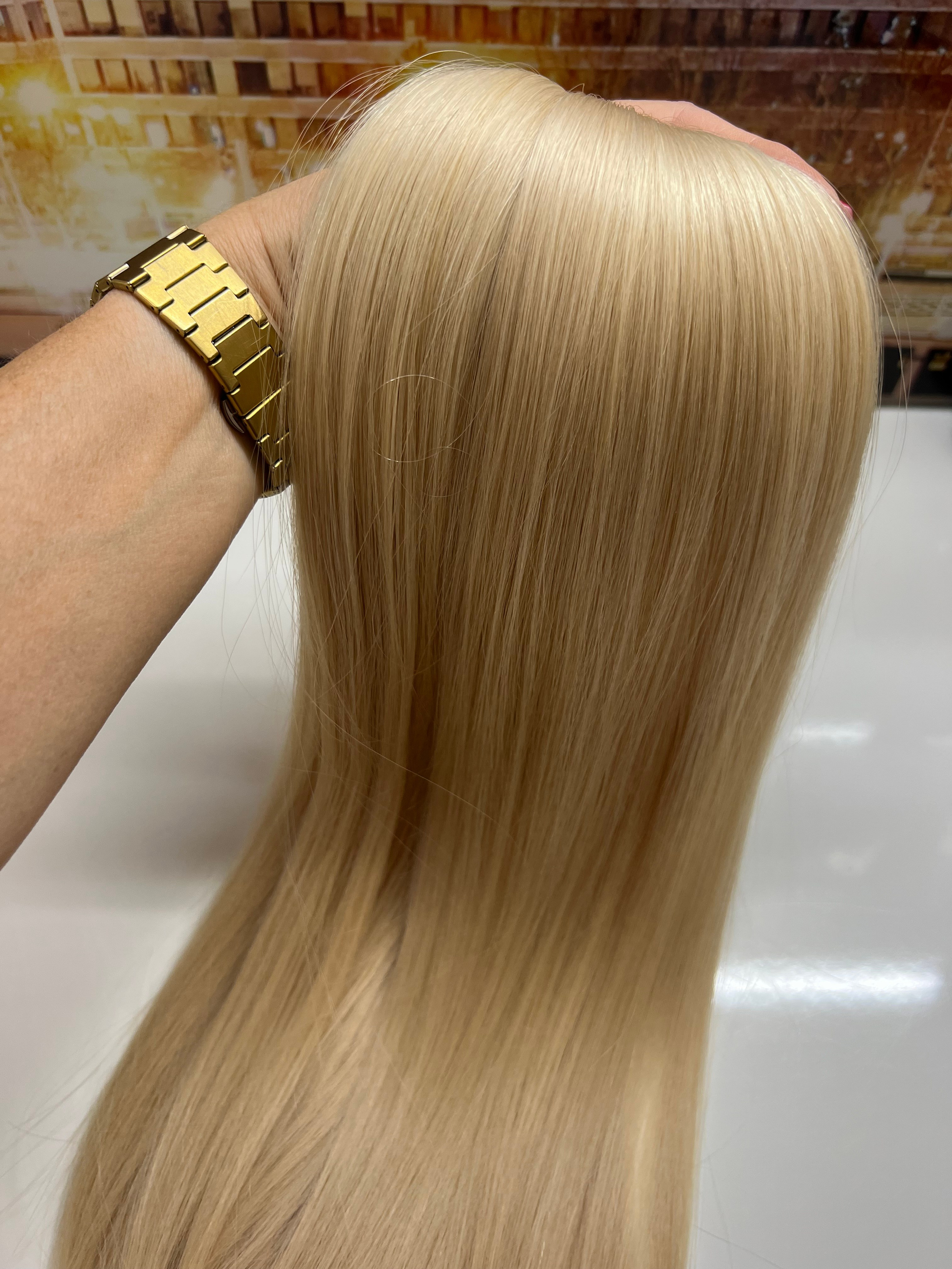 Luxury Slavic Hair Extensions — Keratin Capsules and Wefts, 50 cm & 60 cm