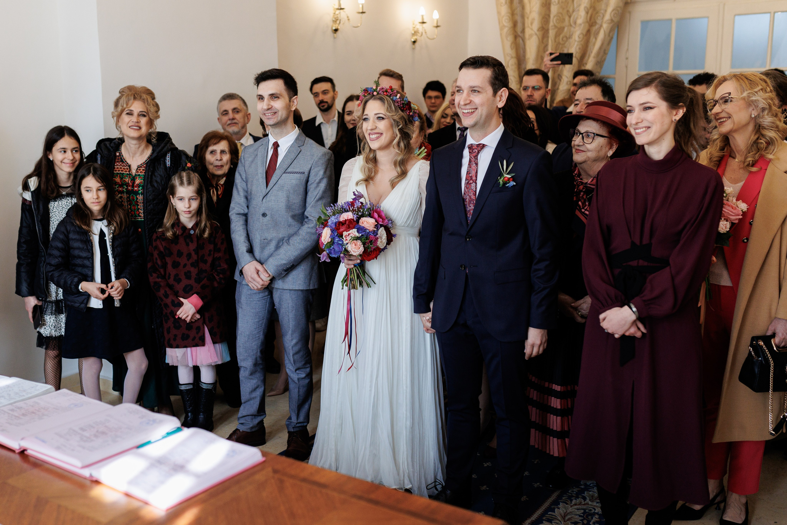 Cununie civila Francesca si Lucian. Fotograf nunta Bucuresti - Manu Ivanciu