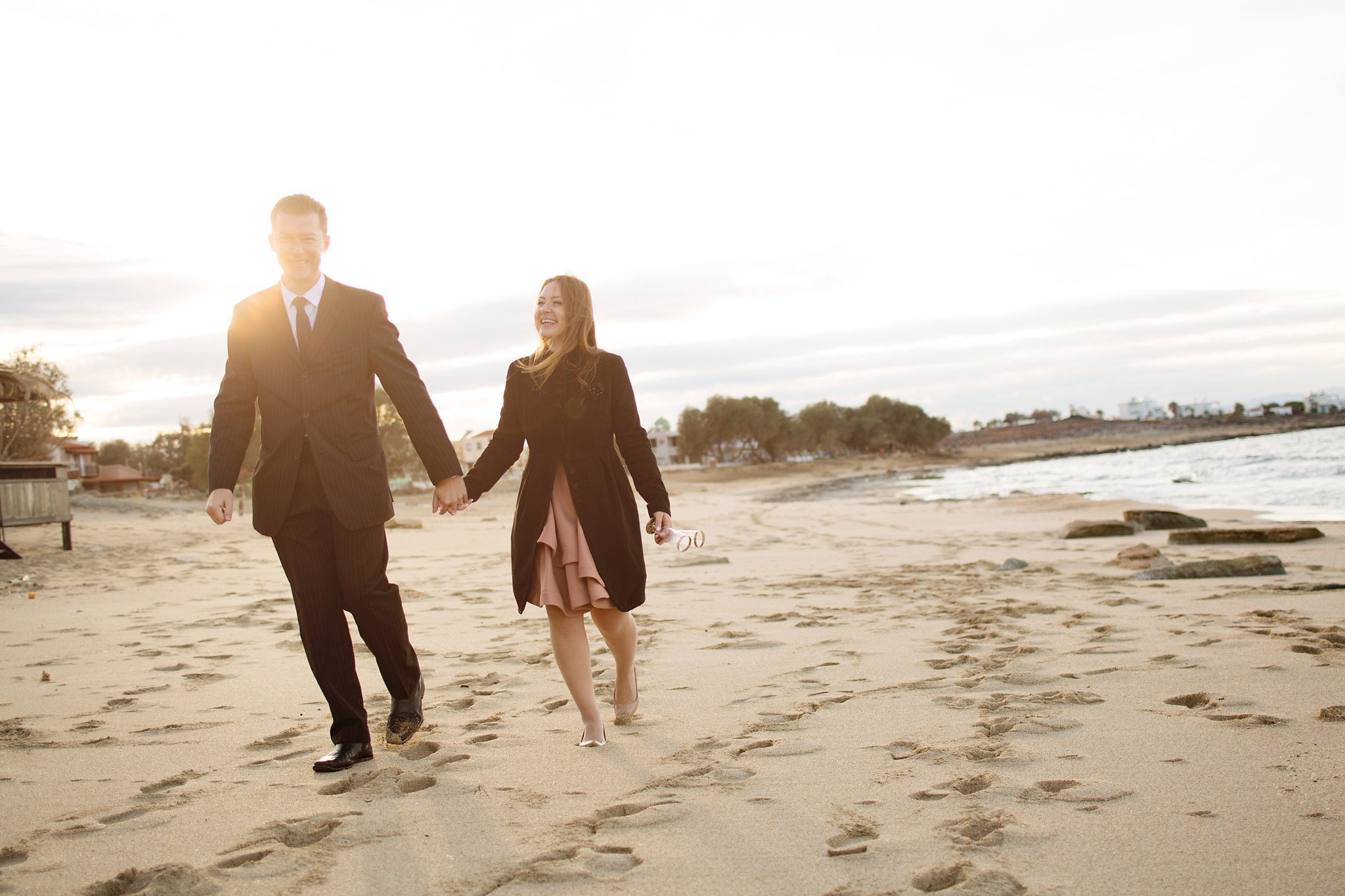 Ronalds & Svetlana, Crete. Denny Savon — Photographer in Santorini | Weddings, Love Stories & Flying Dress