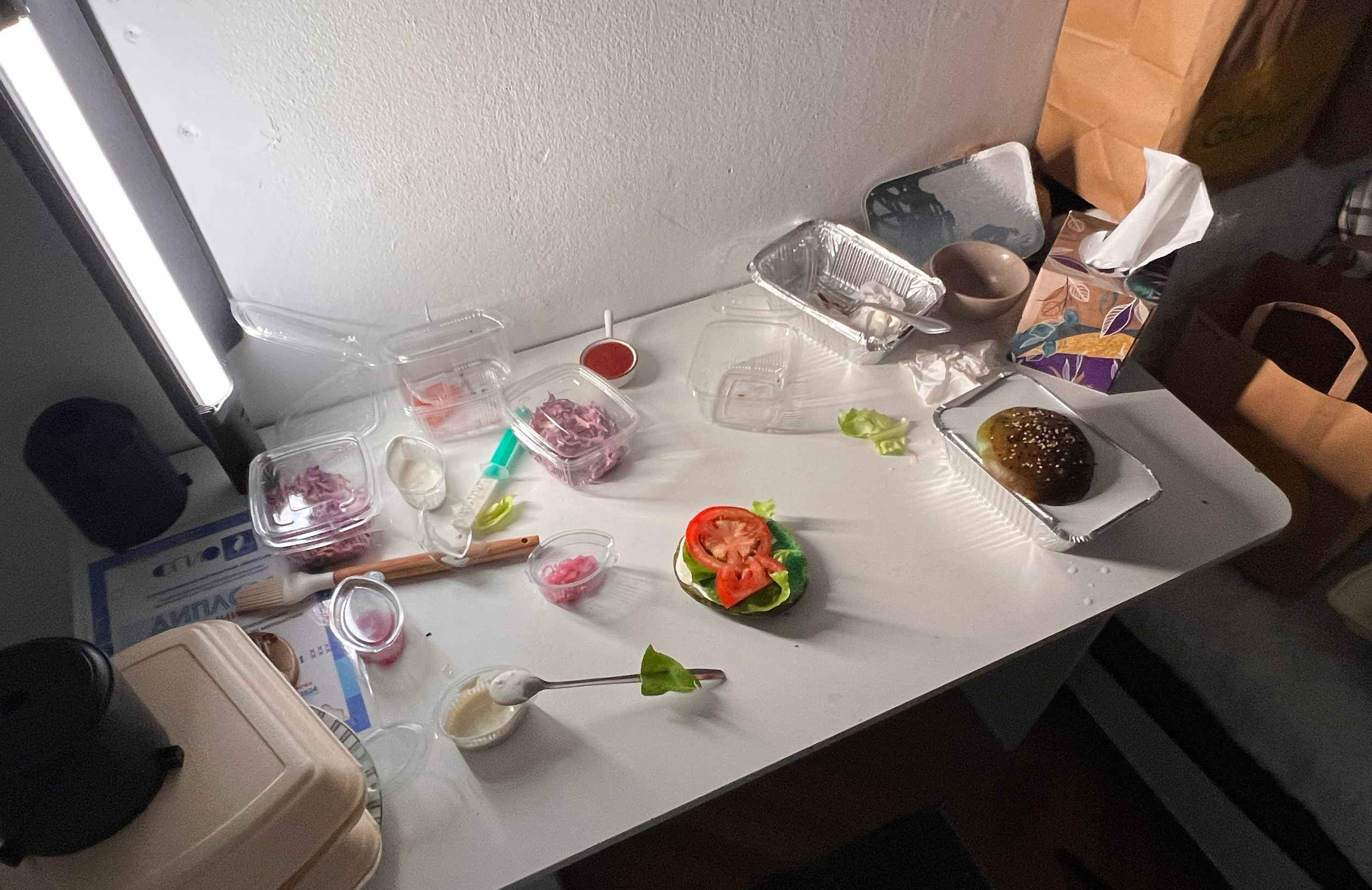 Бургеры для ресторана Xio. Фотограф в Черногории Андрей Свитайло