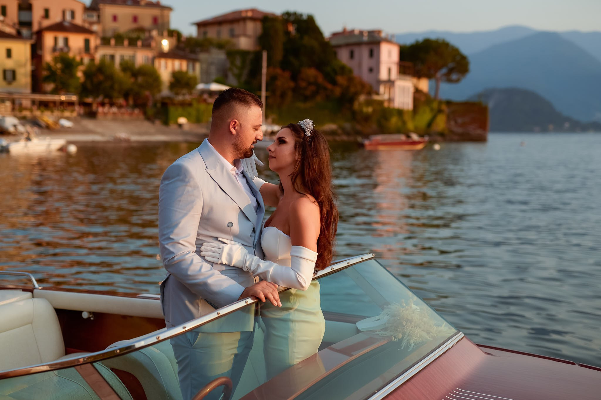 Persida & Ergys. Fotografo matrimonio Lago di Como Ferrari Media Production