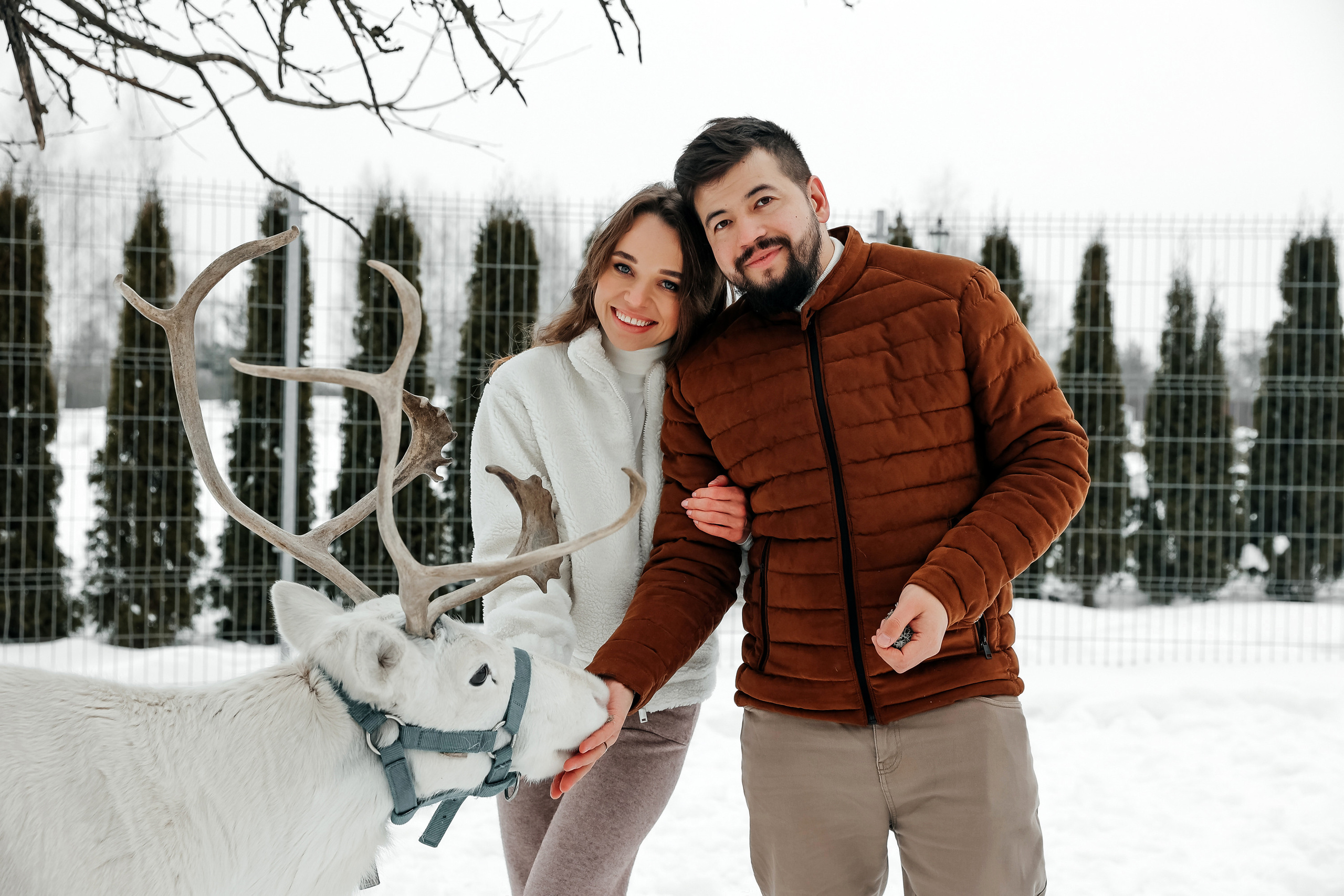 Winter walk. Wedding photographer in Florida