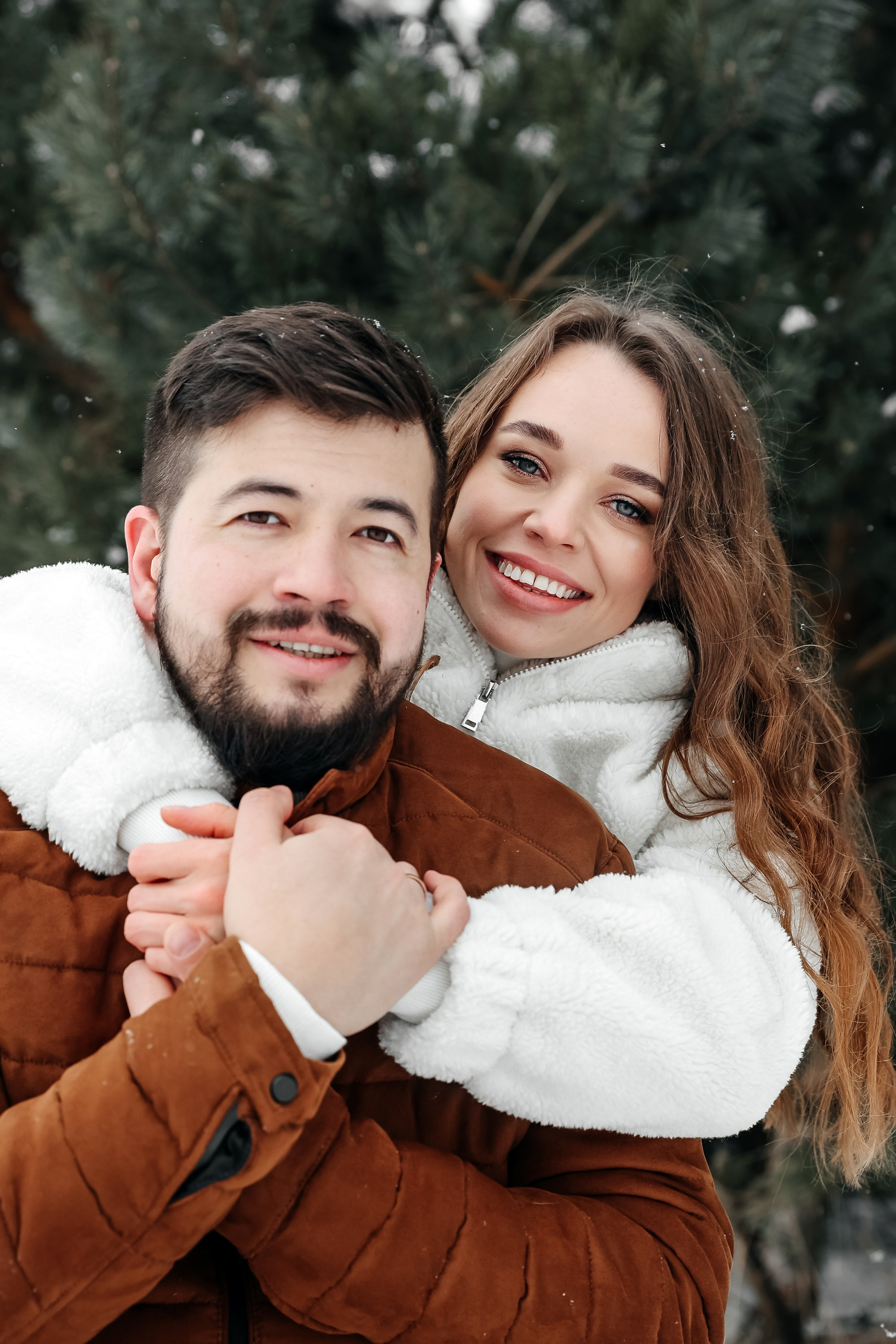 Winter walk. Wedding photographer in Florida