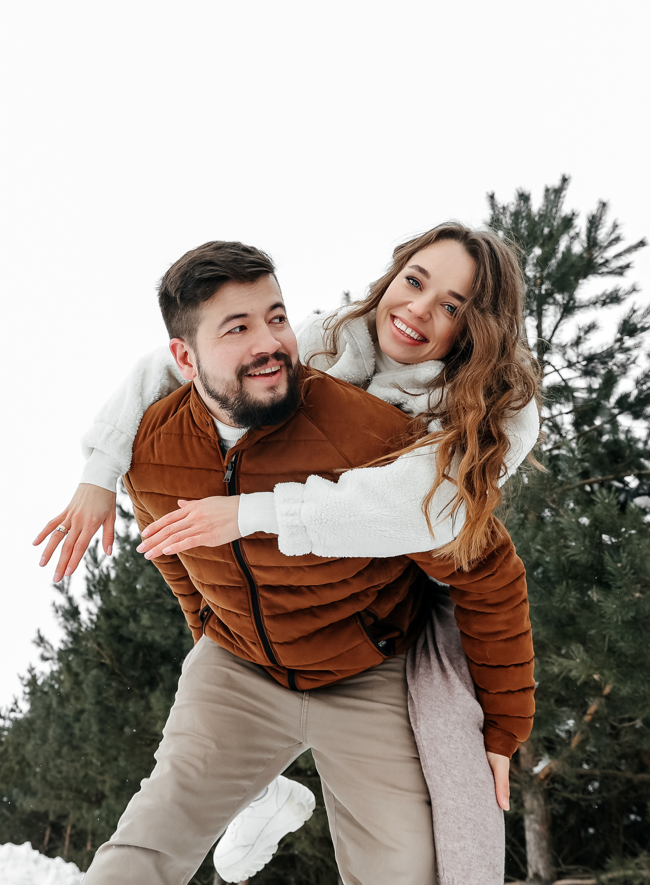 Winter walk. Wedding photographer in Florida
