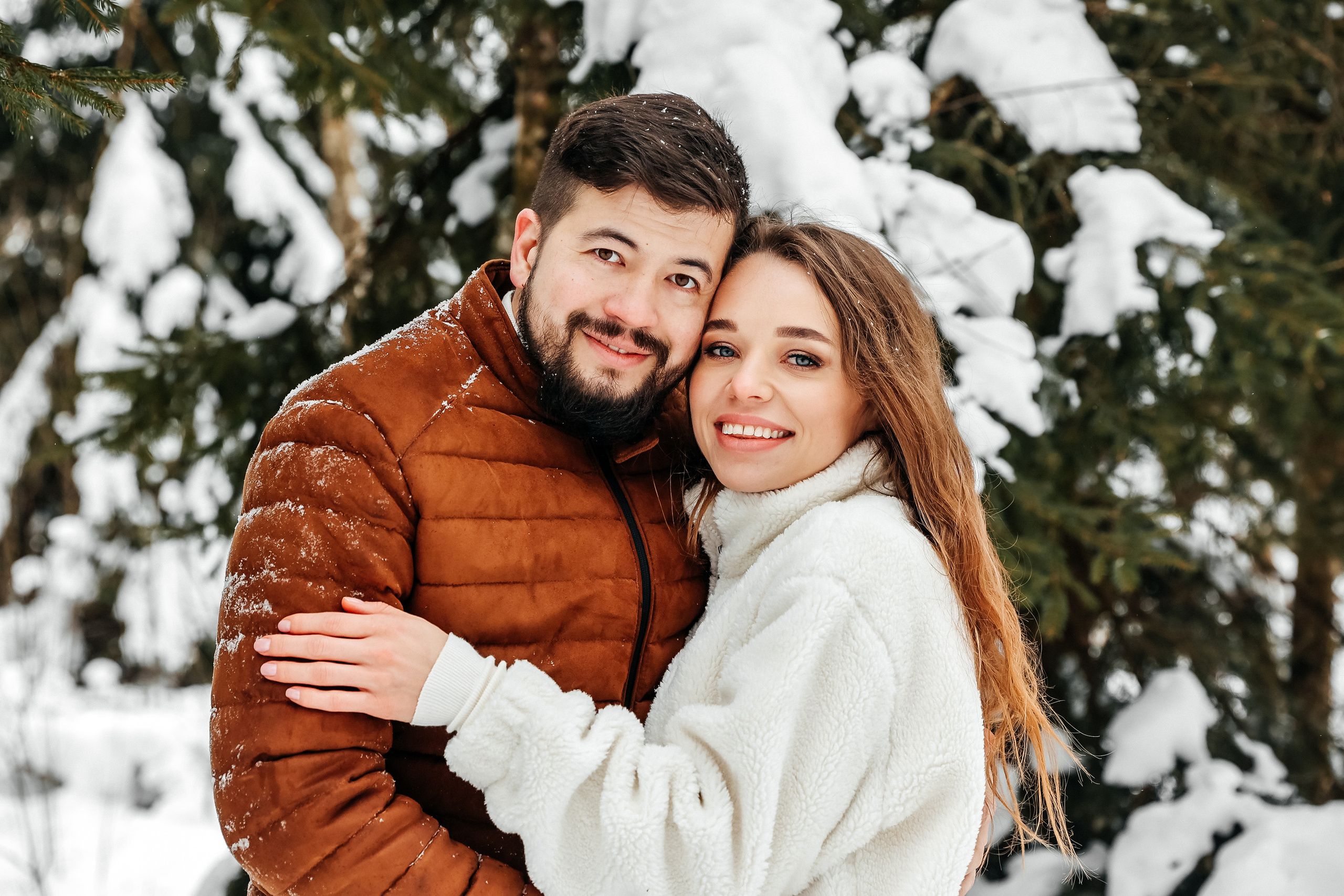 Winter walk. Wedding photographer in Florida