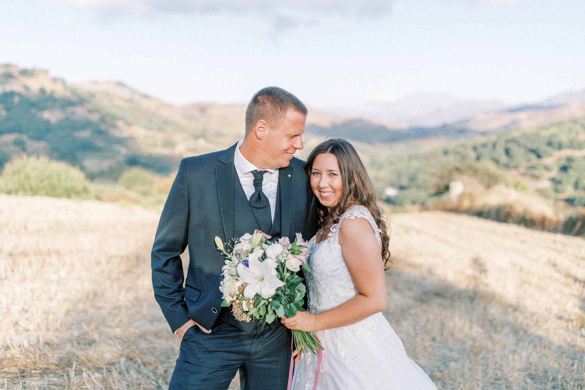 After Wedding Griechenland Kreta Flitterwochen Fotoshooting