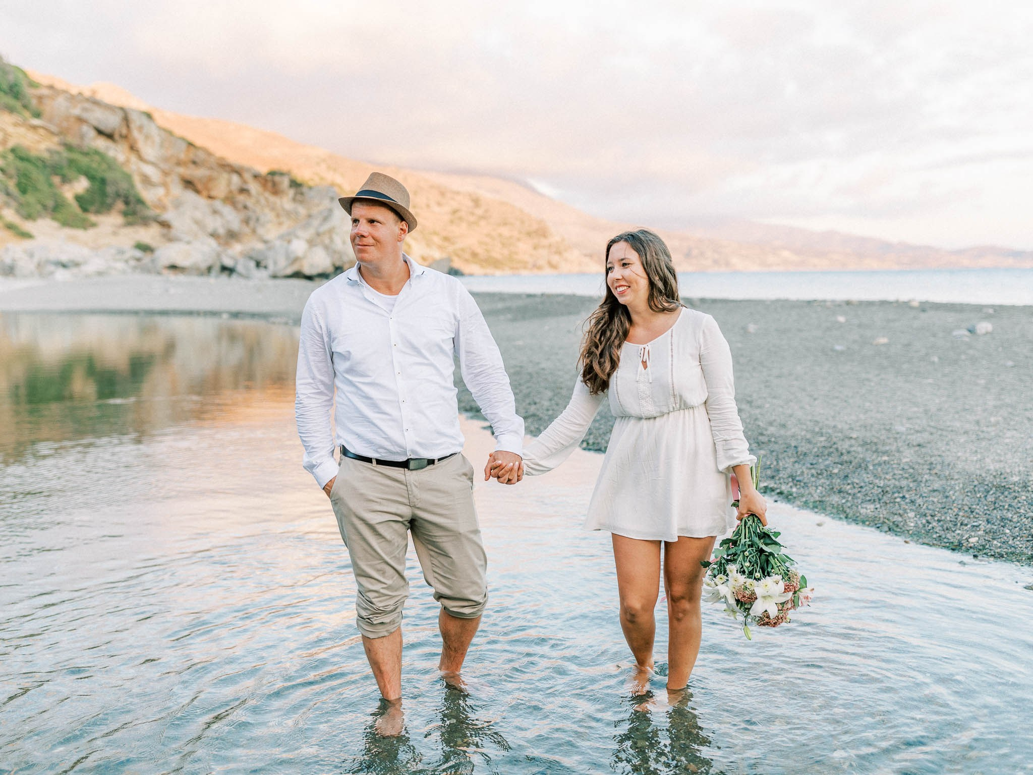 After Wedding Griechenland Kreta Flitterwochen Fotoshooting