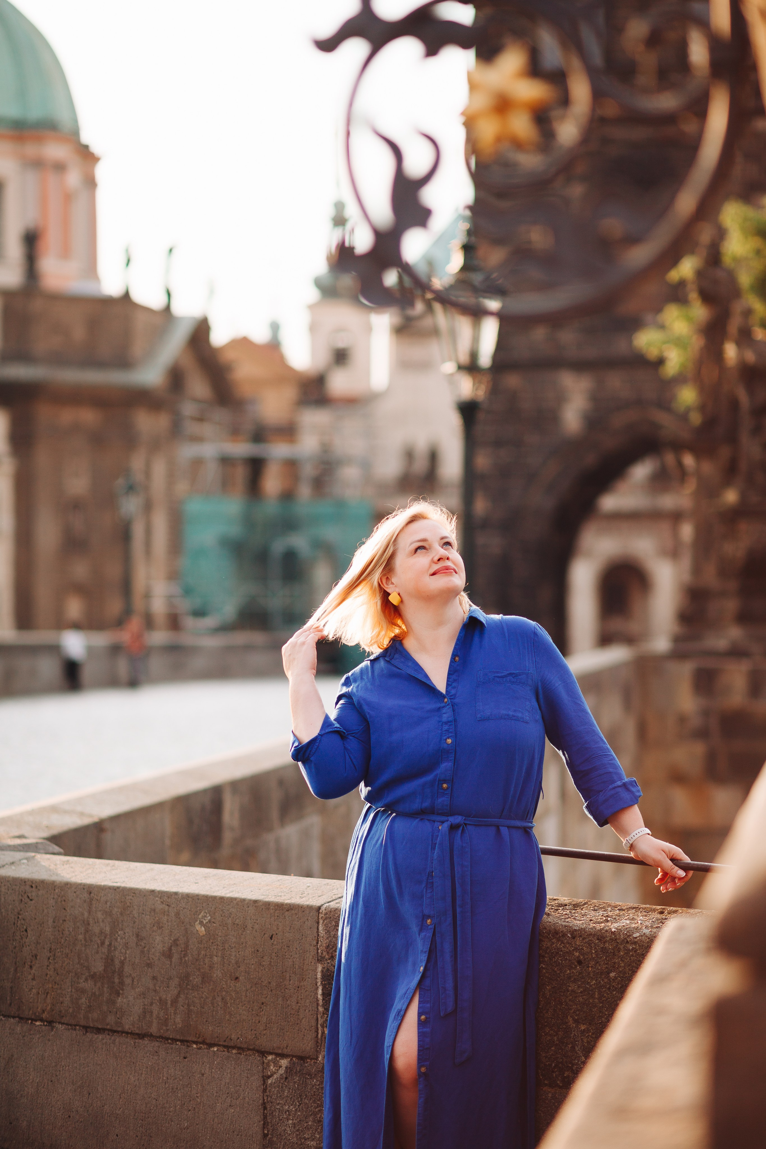 Katerina. Photographer in Prague for tourists