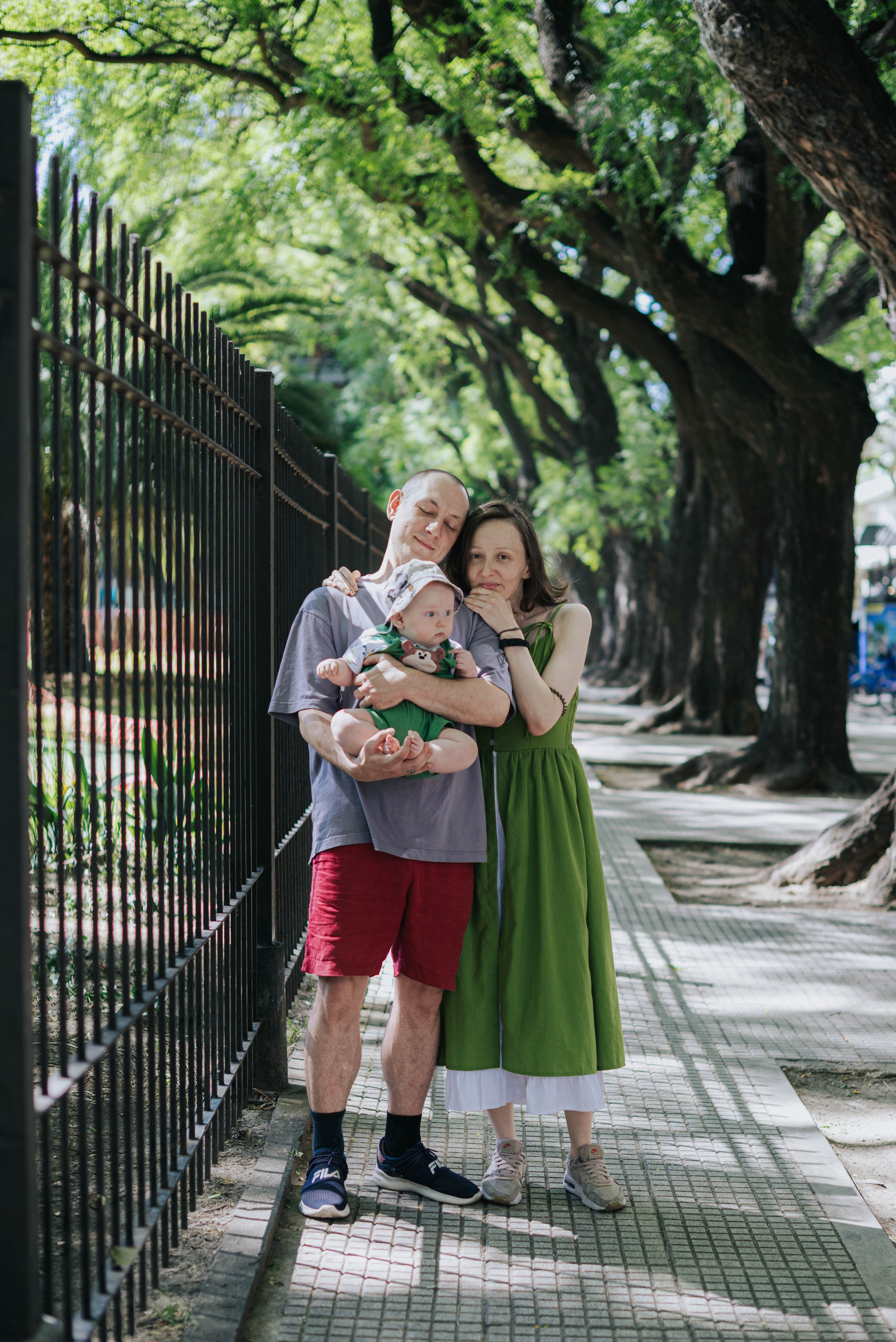Лиза, Стас и Ванютка. Photographer @elmirkami in the city of Buenos Aires
