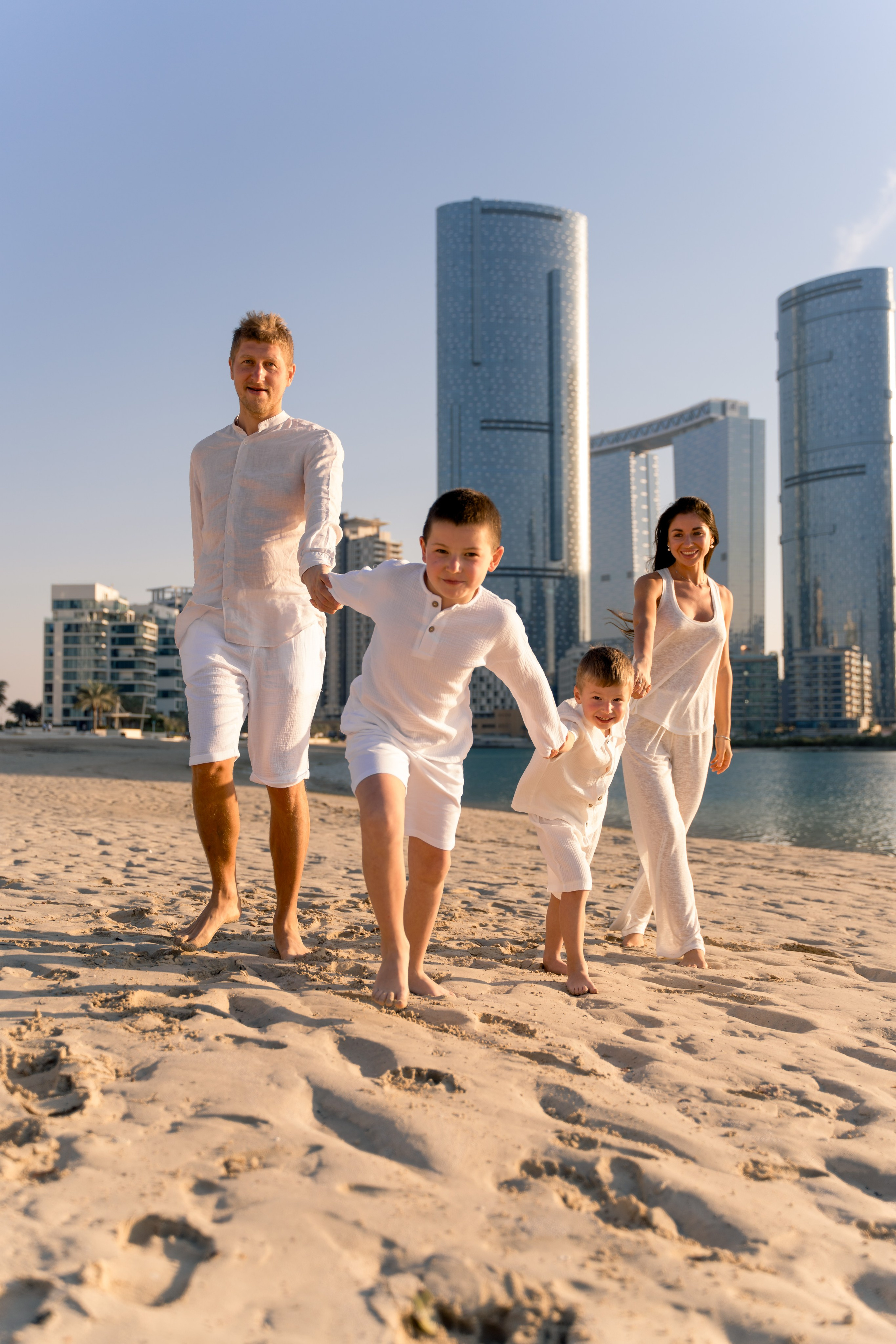 Семейная съемка. Фотограф в Абу Даби Марина