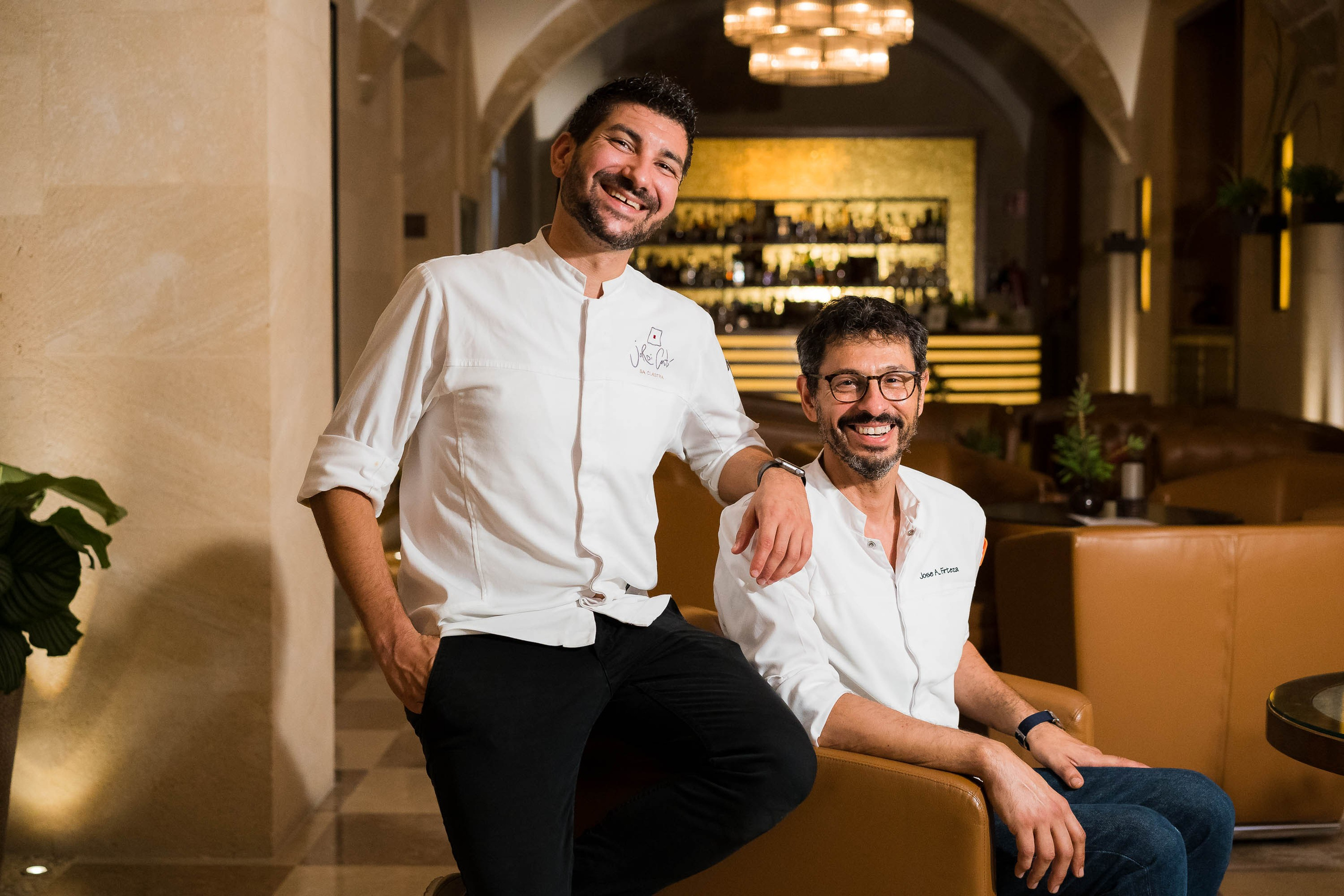 Fotografia Retrato Comercial de Chef en Castell Son Claret en Mallorca