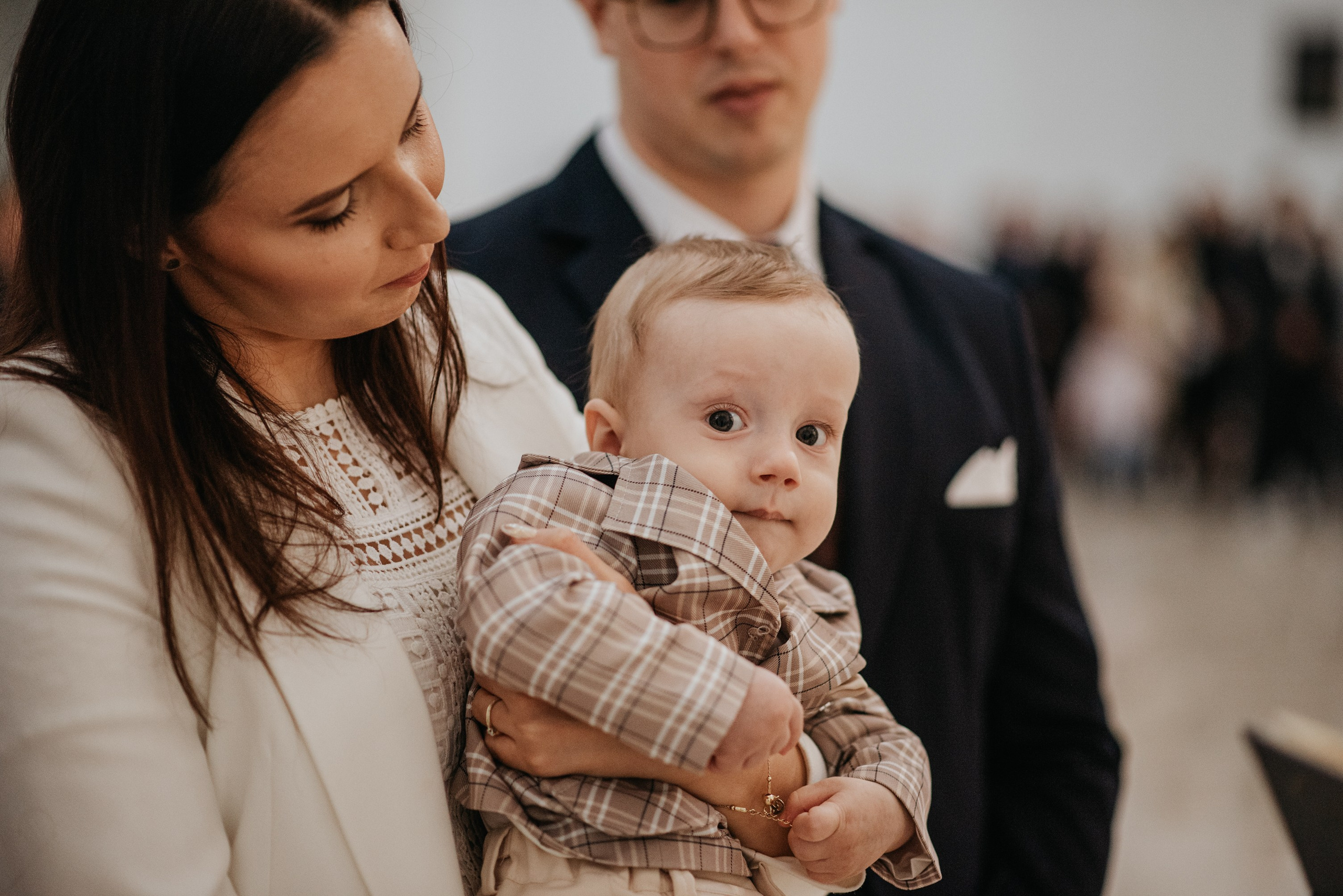 Chrzest Święty Wojtka. Dominika Strachacka Fotografia | Fotograf ślubny i rodzinny Opole Lubelskie Lublin
