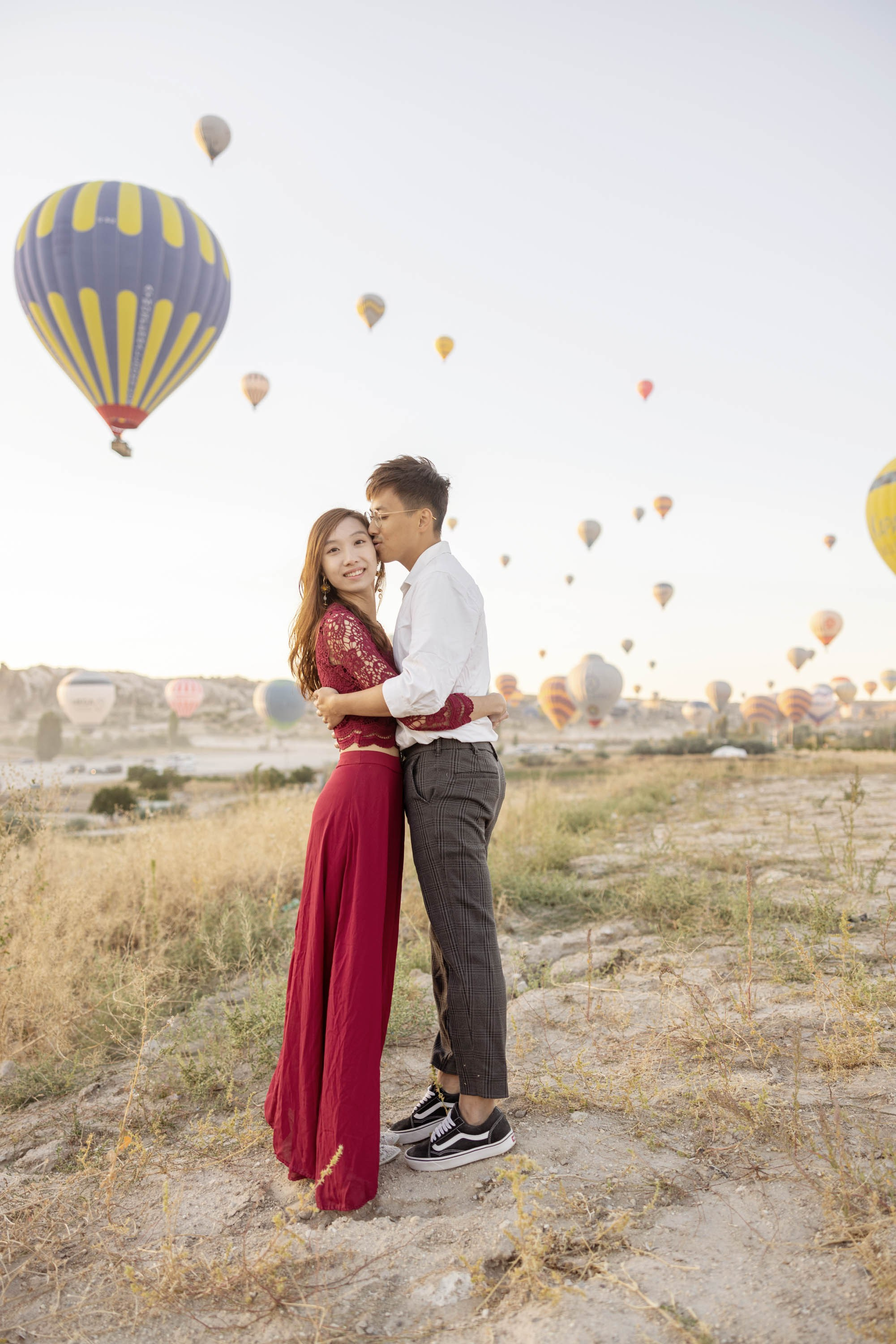 Couple photo shoot in Cappadocia. Julia Ganch I Fashion Wedding Photography I Cappadocia Turkey