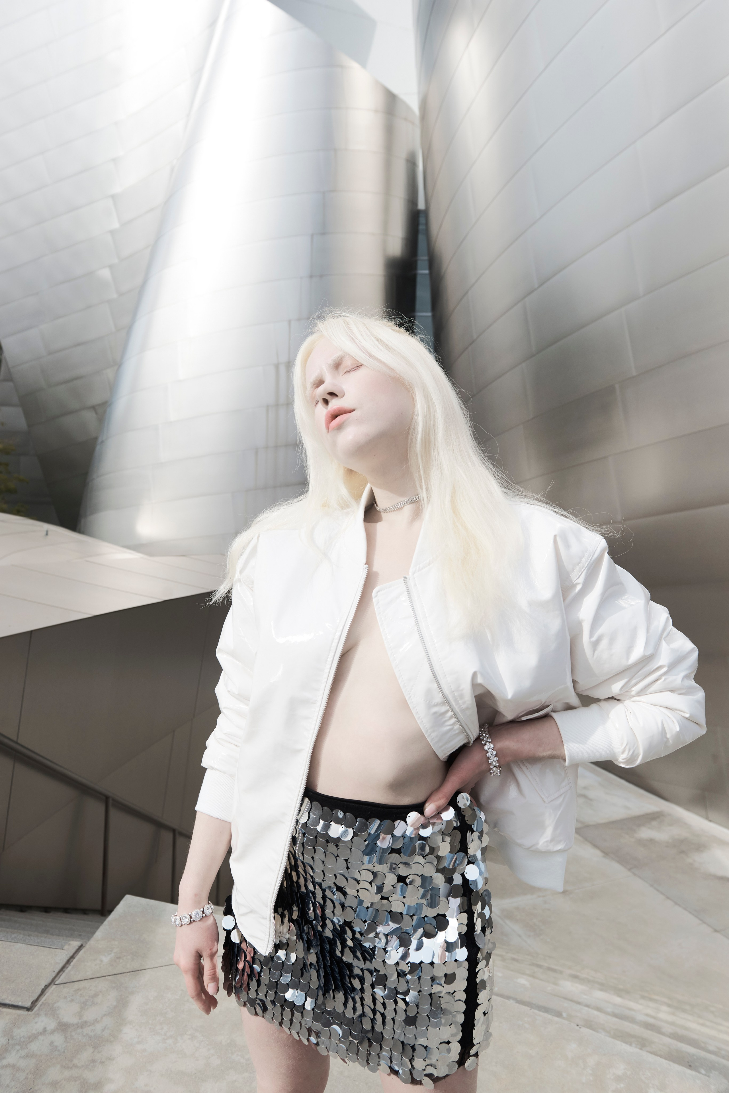 shooting blondes in Los Angeles