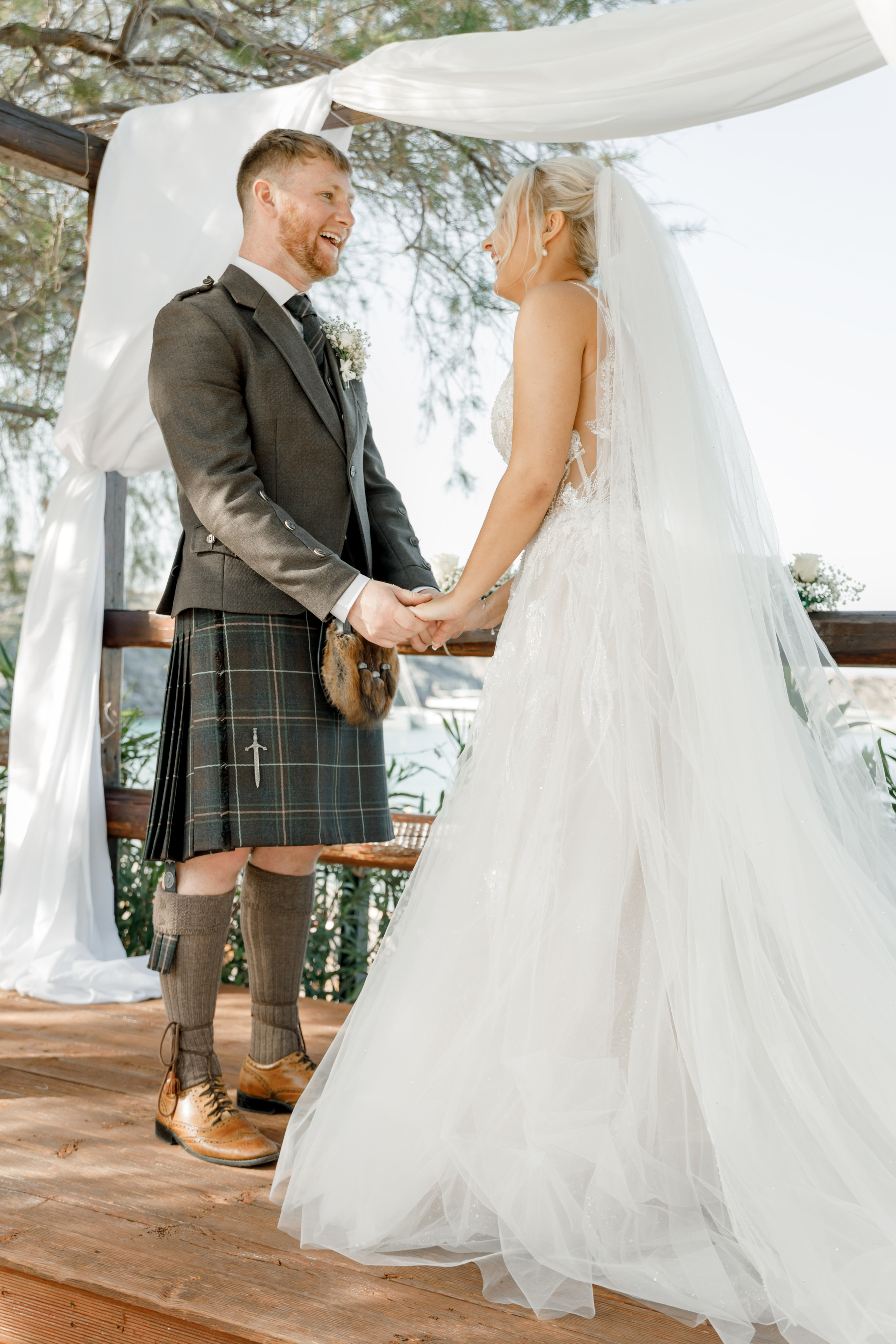 Couple from Scotland. Portrait and Wedding Photographer Irene Art Photo, based in Greece, Rhodes island