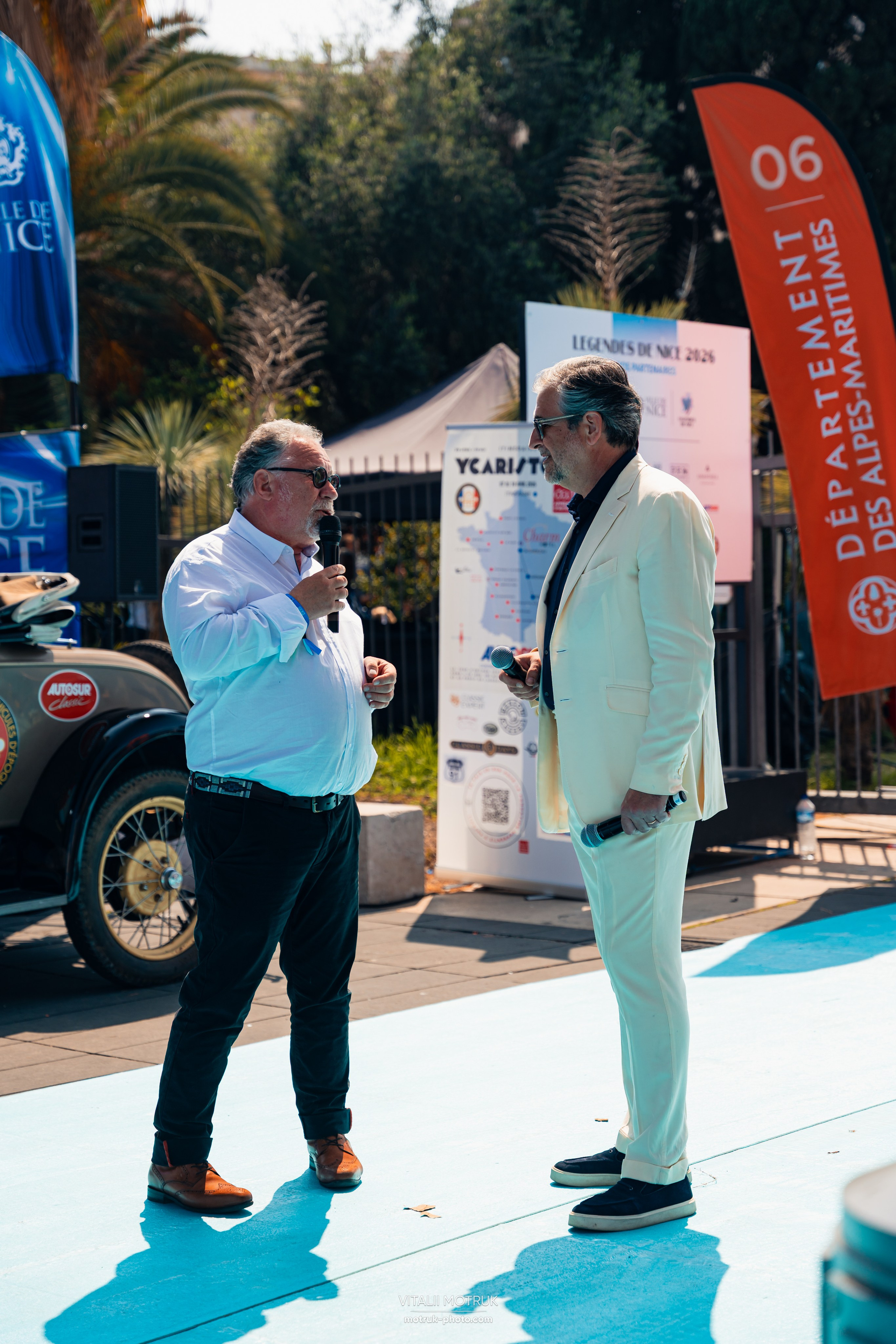 Legends de Nice. Photographe de voitures à Paris — Vitalii Motruk