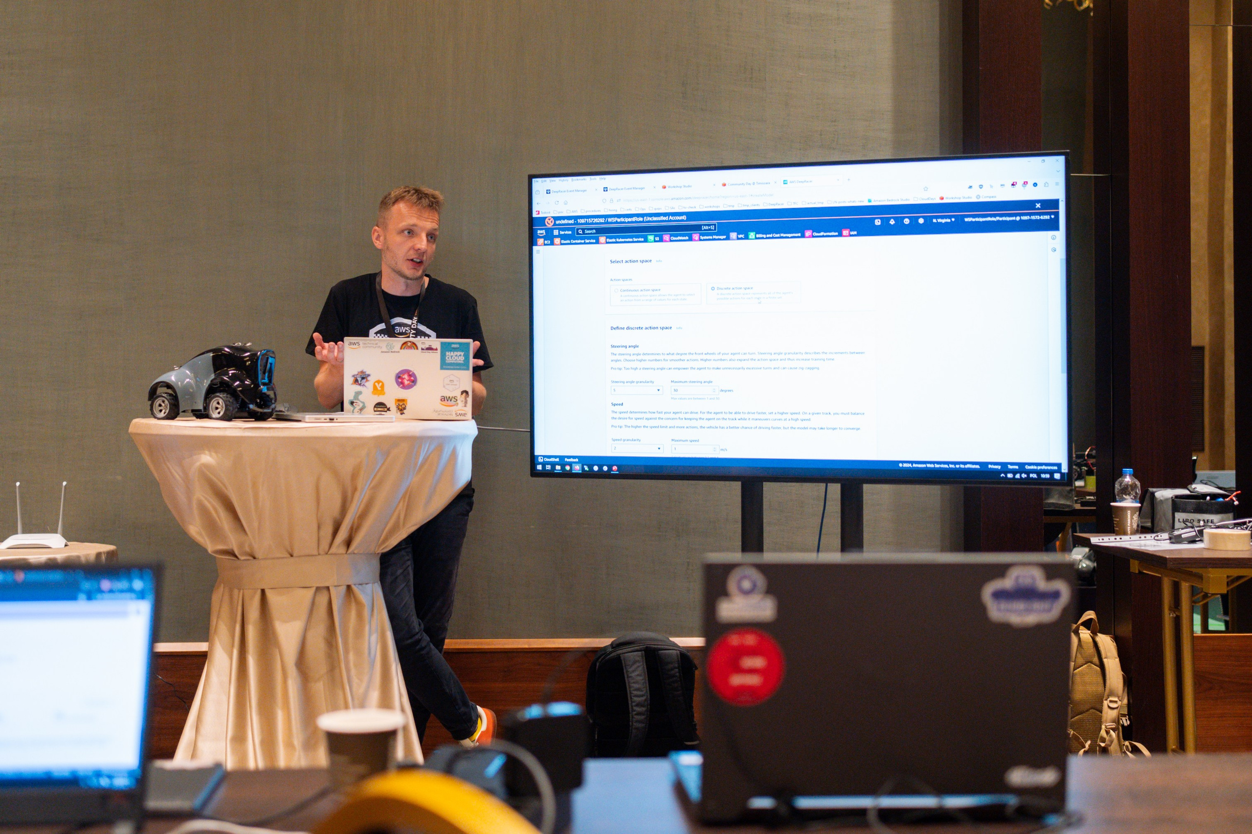 AWS Community Day Romania 2024. Cozac Cristian Photographer