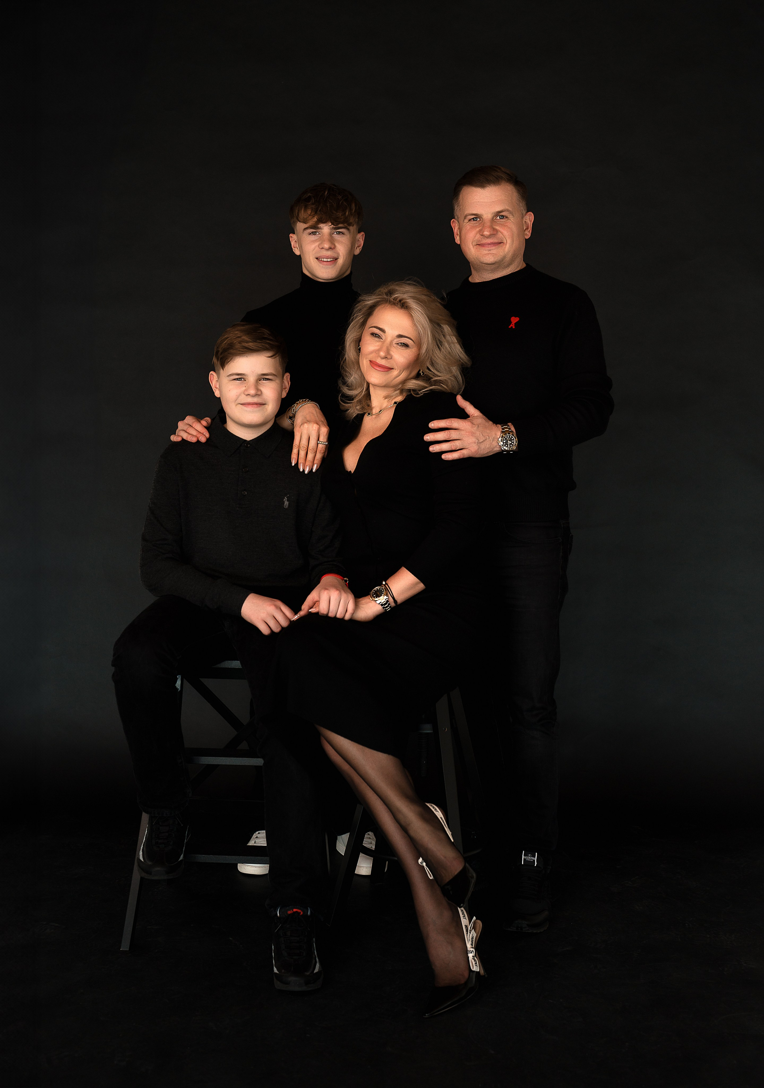 Studio shoot. Family, conceptual women portrait photograher in Geneva, Switzerland