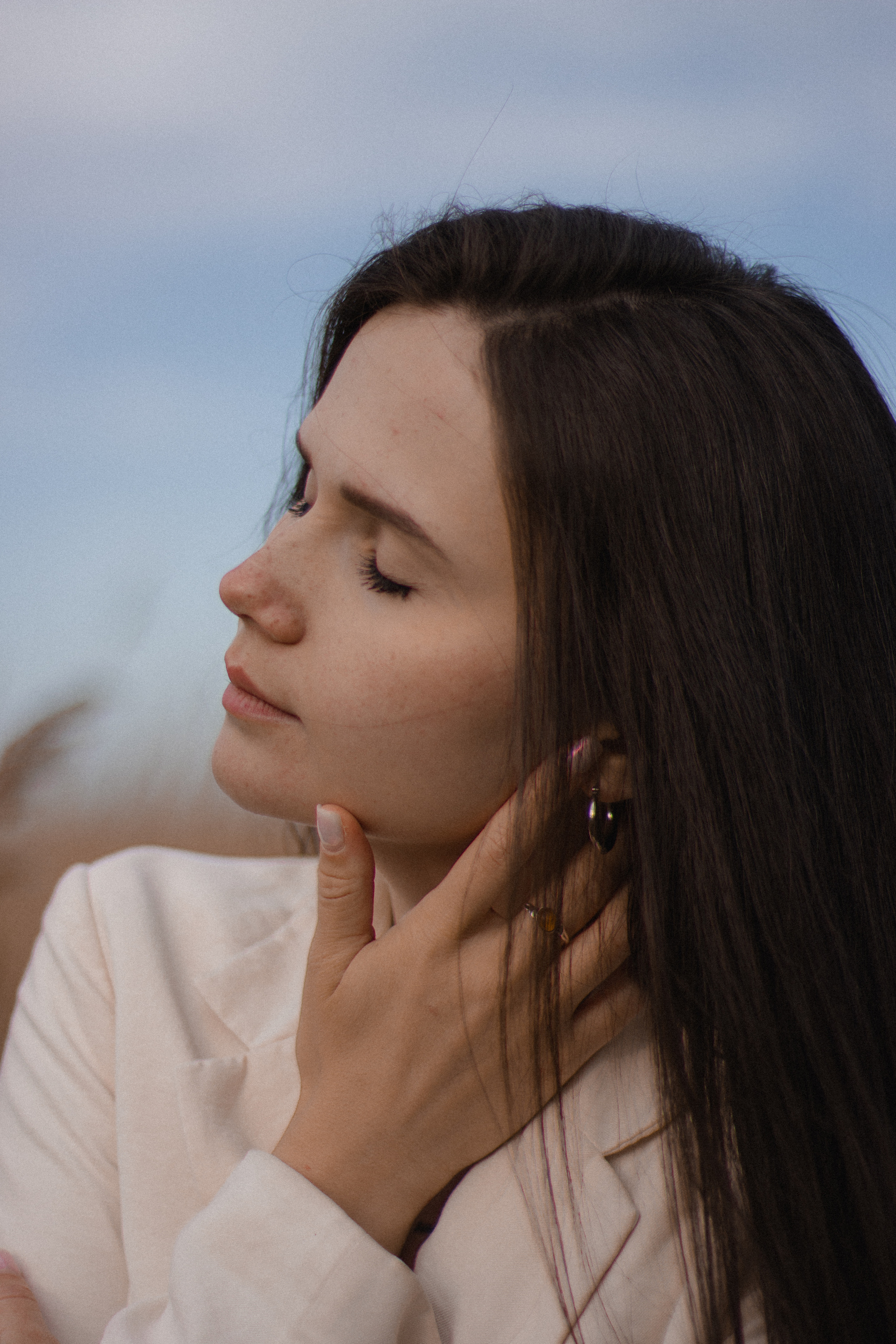 Sofie on Hönö Island. Photographer in Gothenburg Aleksandra Stroganova