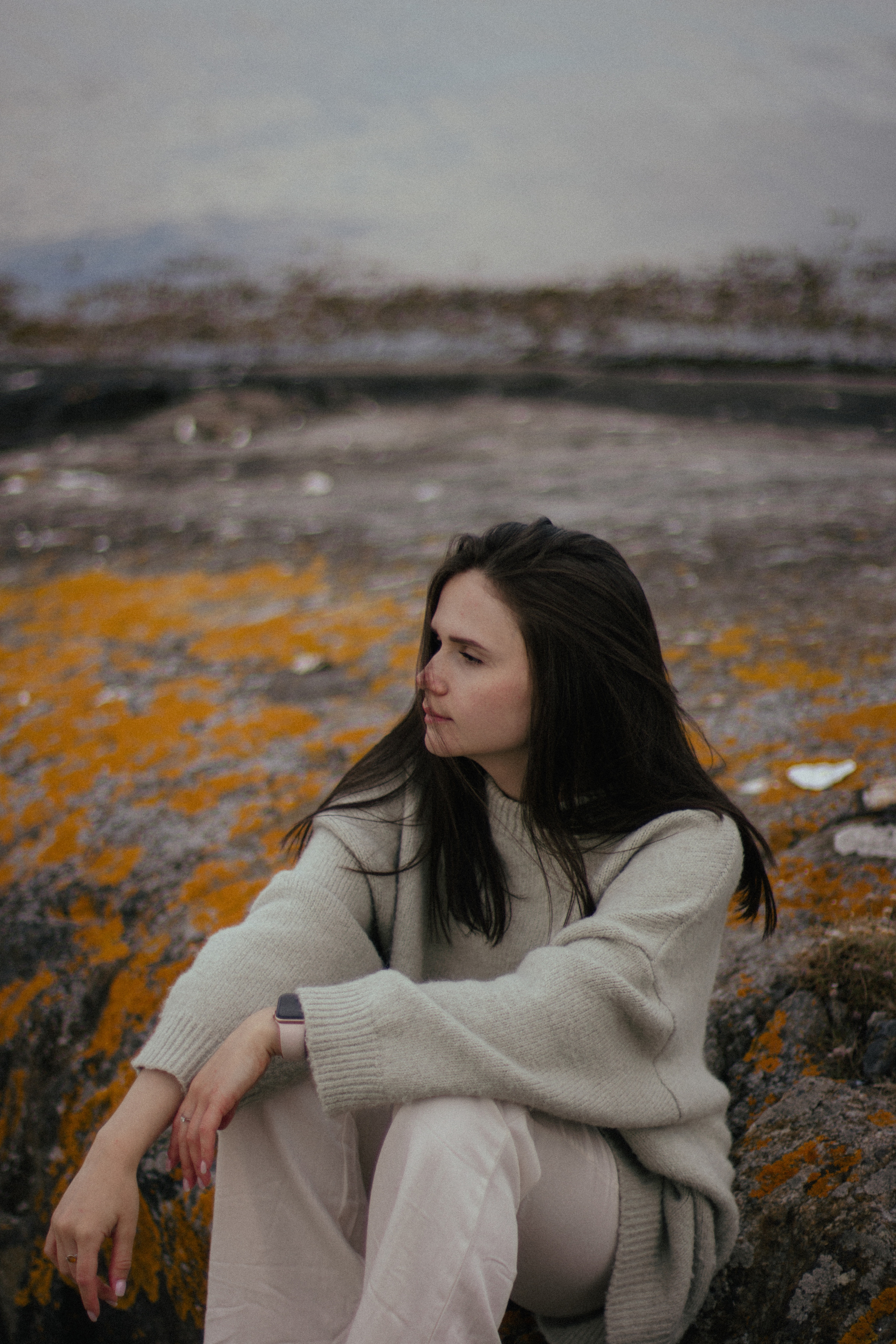 Sofie on Hönö Island. Photographer in Gothenburg Aleksandra Stroganova