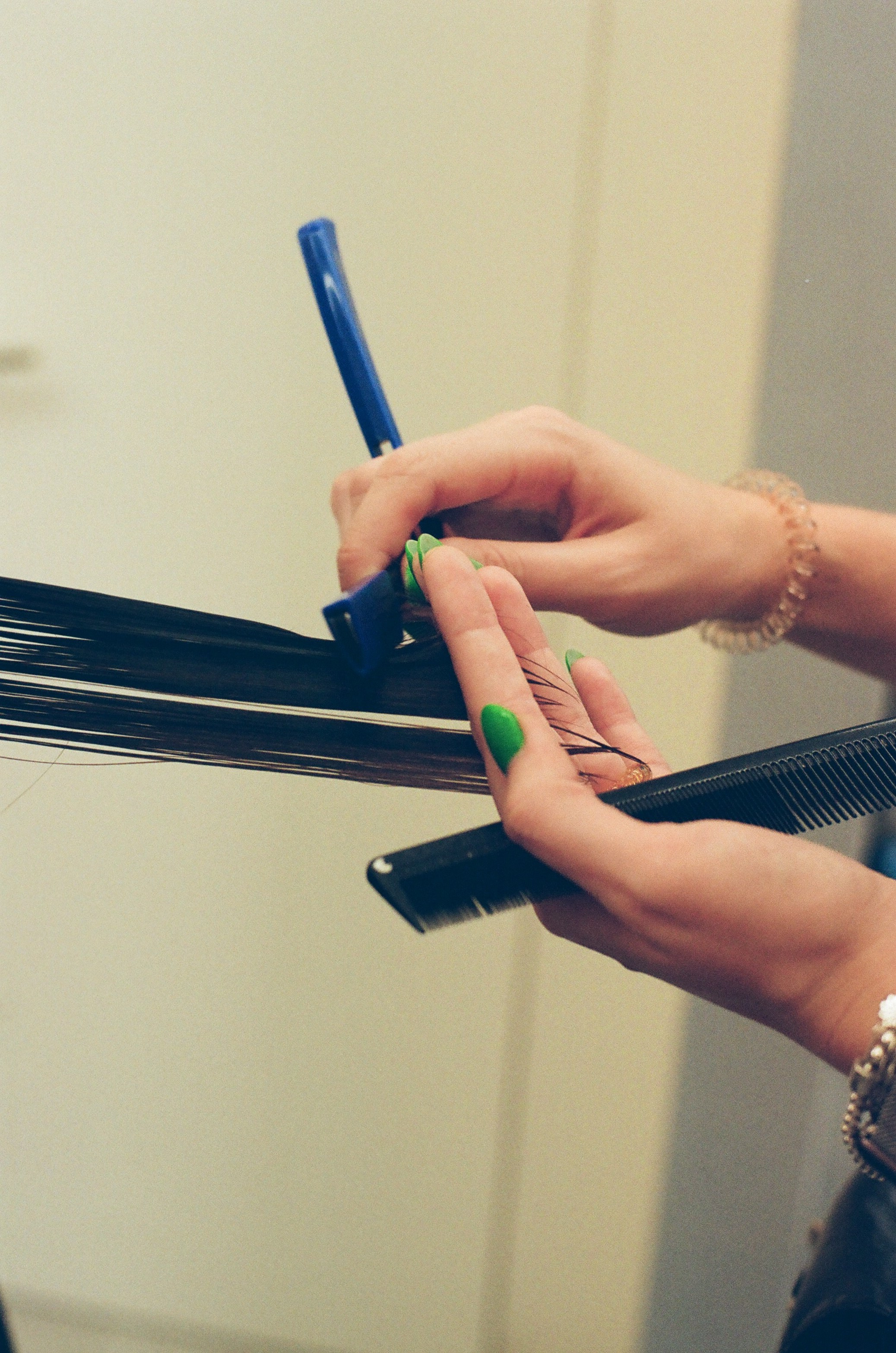 Master class “Haircut”. Film portrait photographer