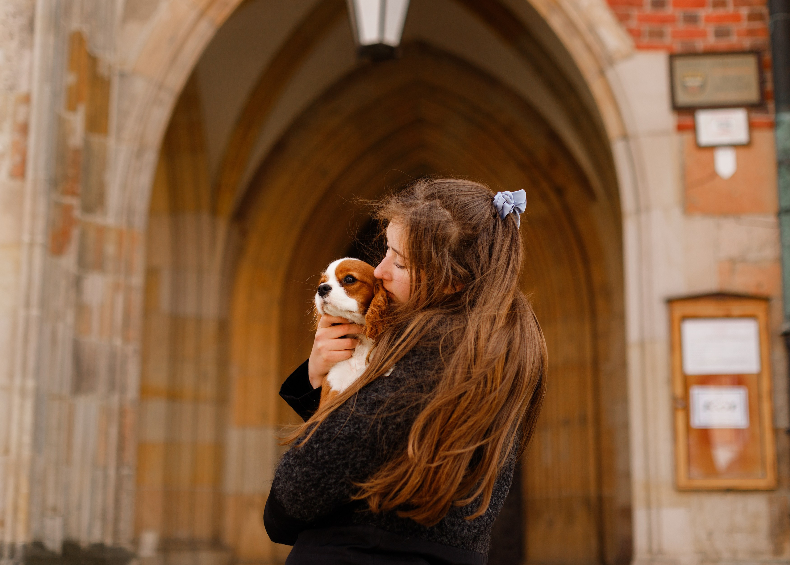 Uliana i Franklin. Kaja | fotograf we Wrocławiu | ludzie i psy