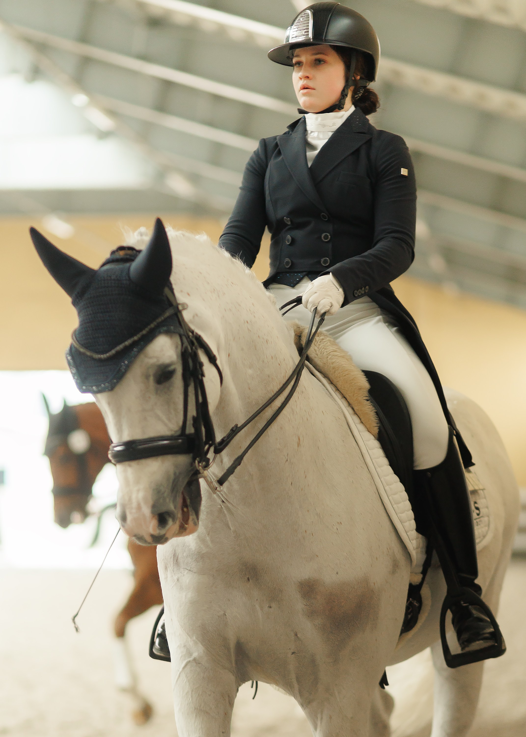 Partynice dressage \ feb'25. Kaja | fotograf we Wrocławiu | ludzie i psy