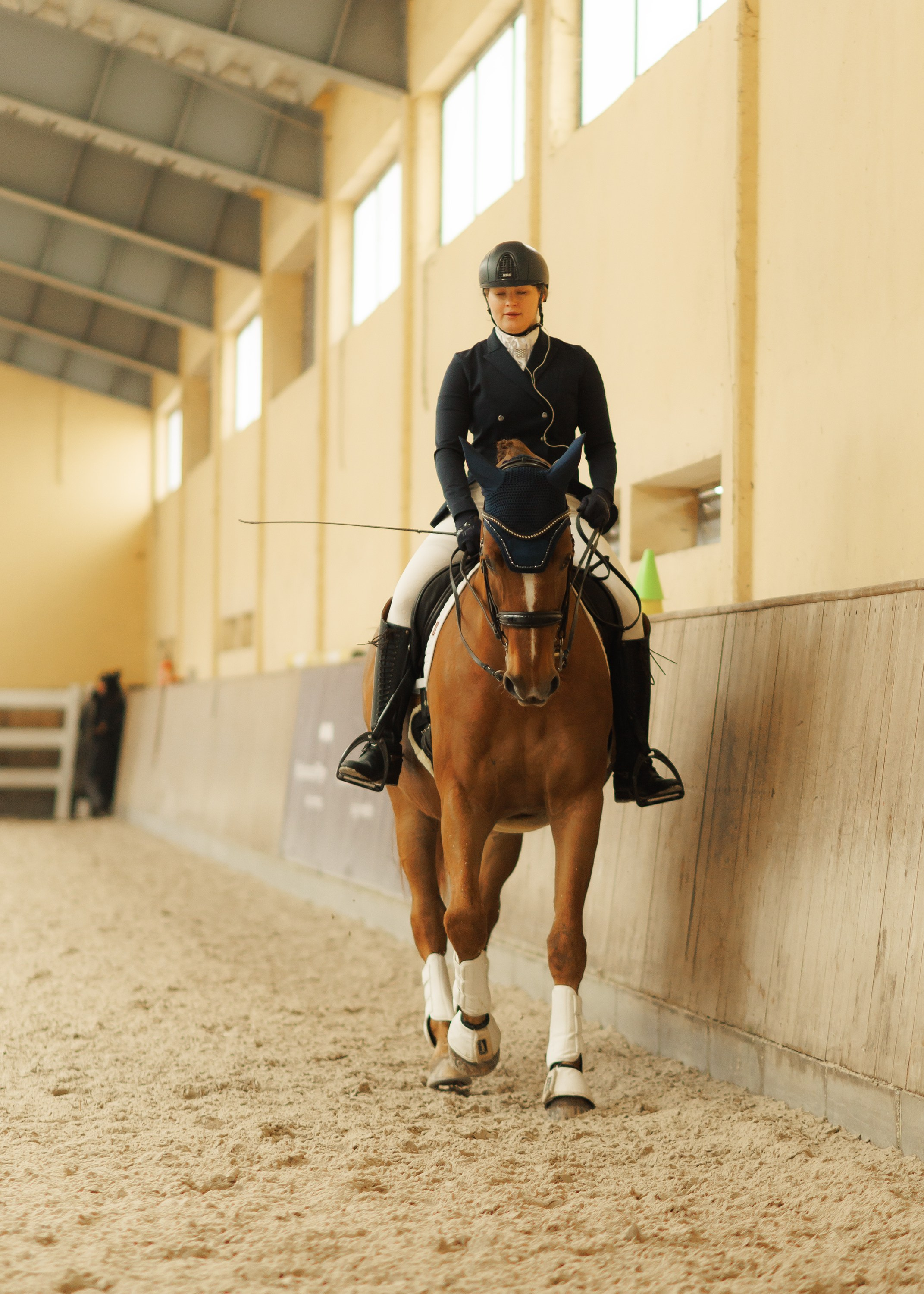 Partynice dressage \ feb'25. Kaja | fotograf we Wrocławiu | ludzie i psy