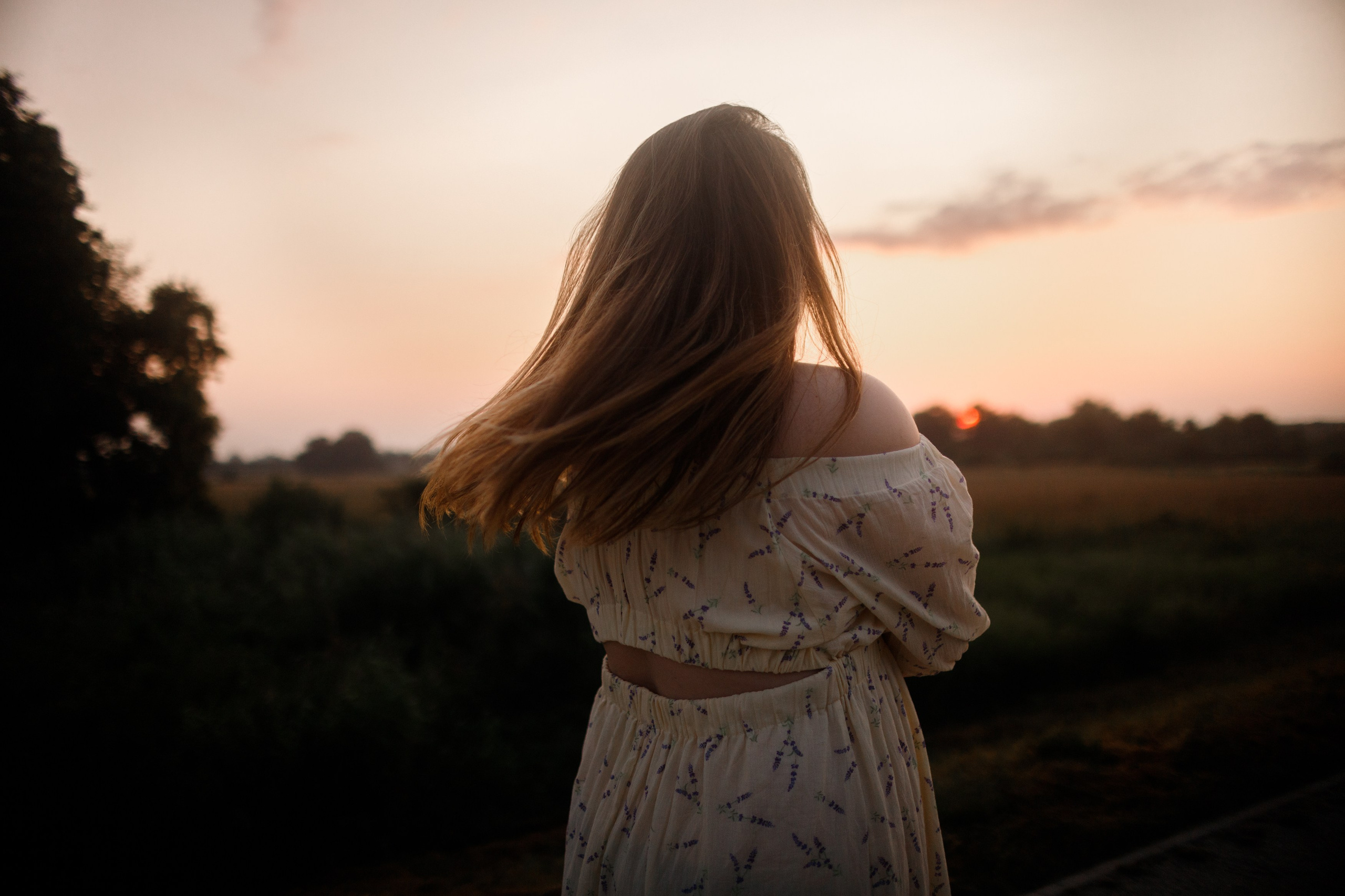 Katya in the field. Kaja | fotograf psów we Wrocławiu