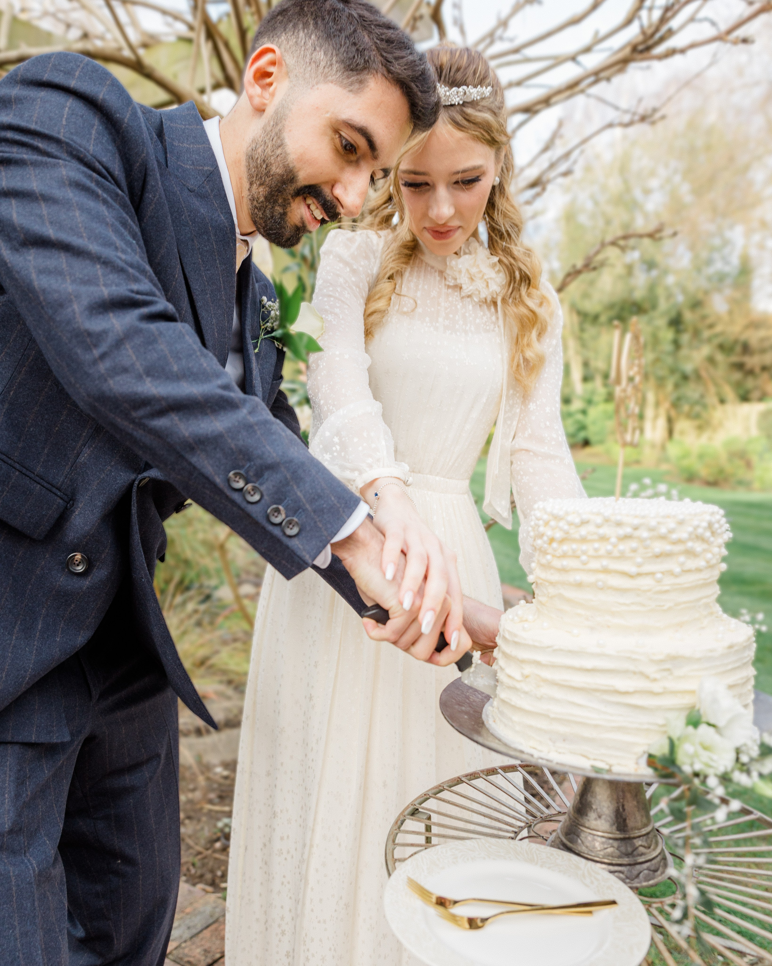 M & E — FINE ART WEDDING, Beckenham, England. February, 2024. Timeless Wedding & Event Photography from London to the world