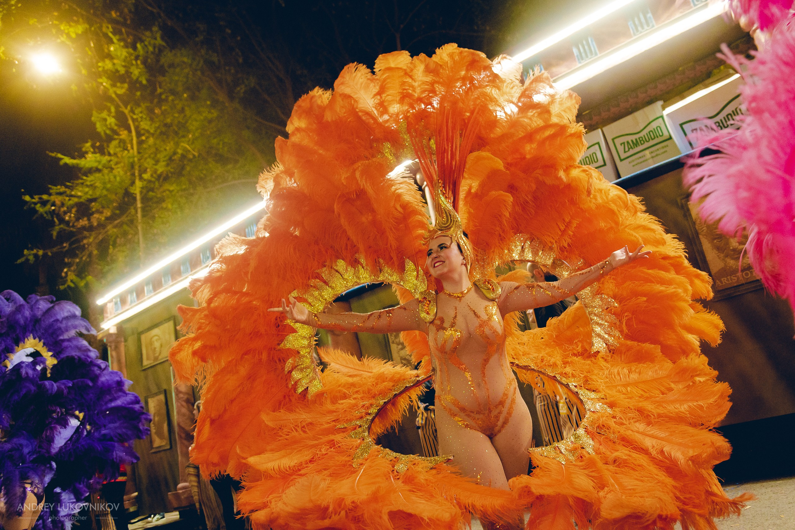 Photo report from the night carnival in Murcia | Reportage photographer Andrey Lukovnikov
