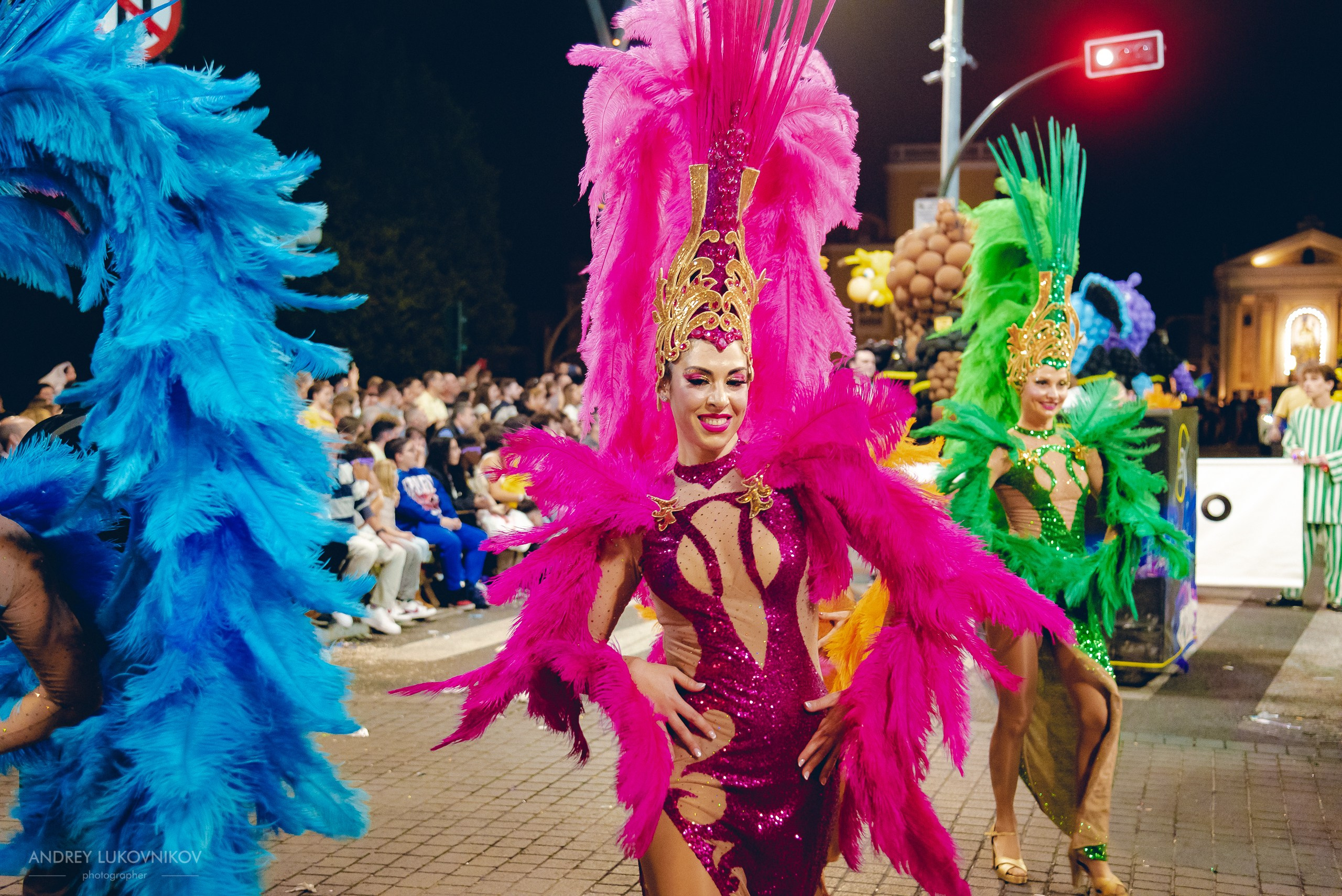 Photo report from the night carnival in Murcia | Reportage photographer Andrey Lukovnikov