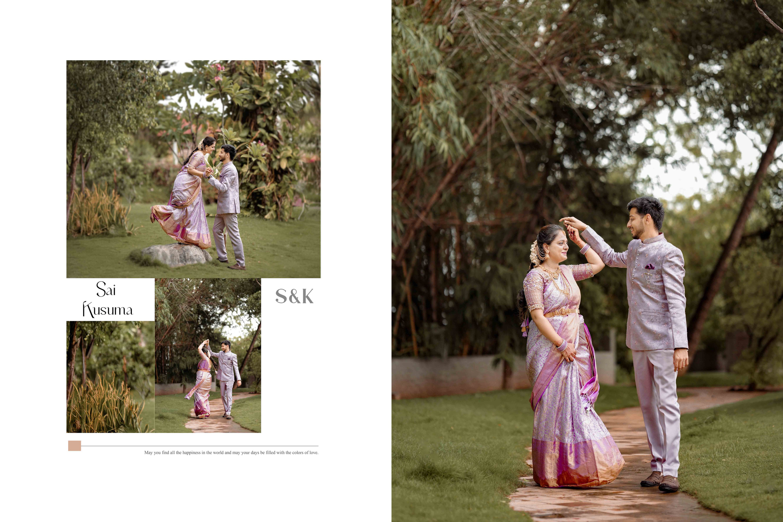 WEDDING ALBUM SHOWCASE. NTURE WEDDING