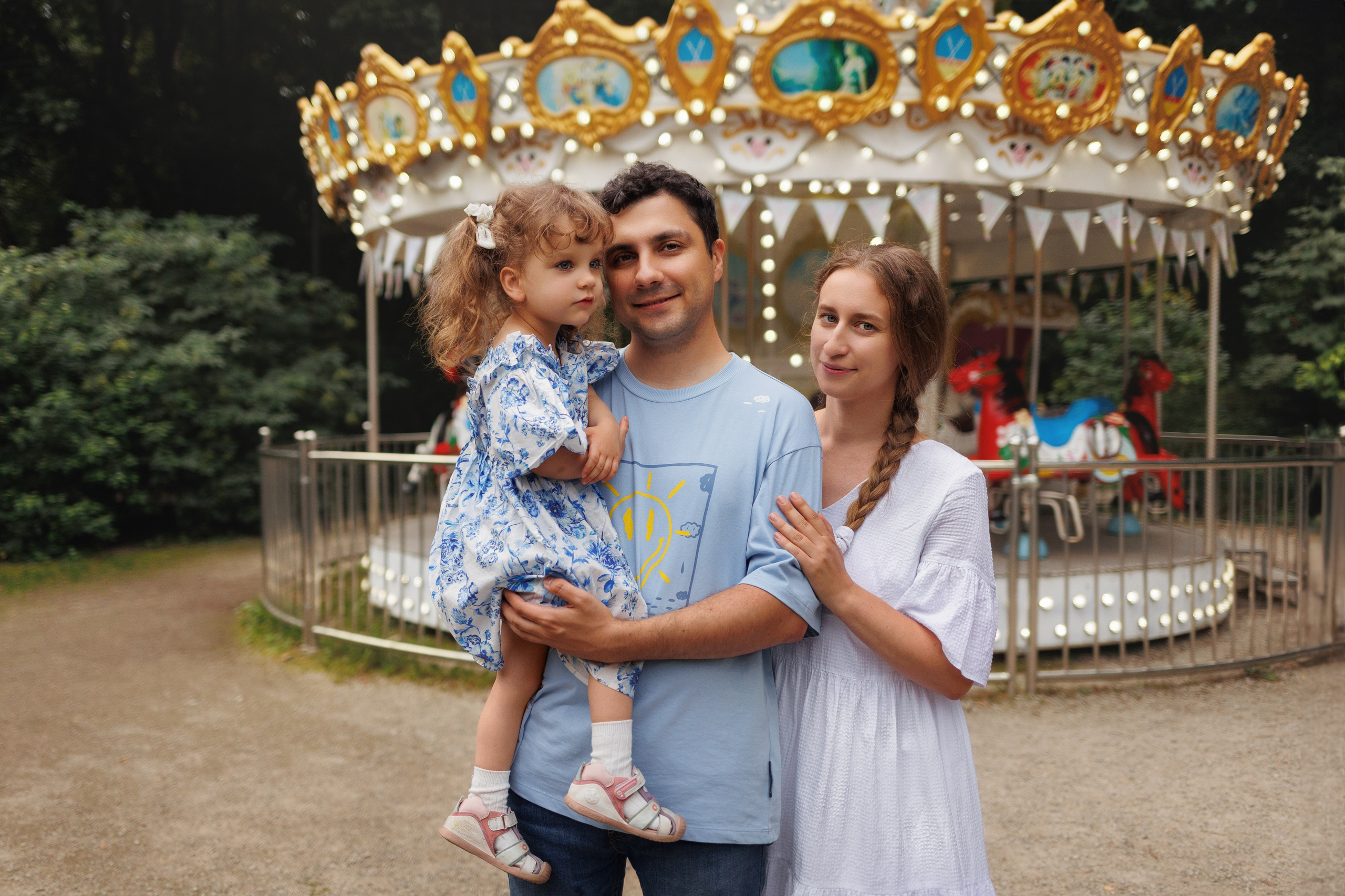 Прогулка в Бернардинском саду. Семейный и детский фотограф в Вильнюсе Светлана Наумова