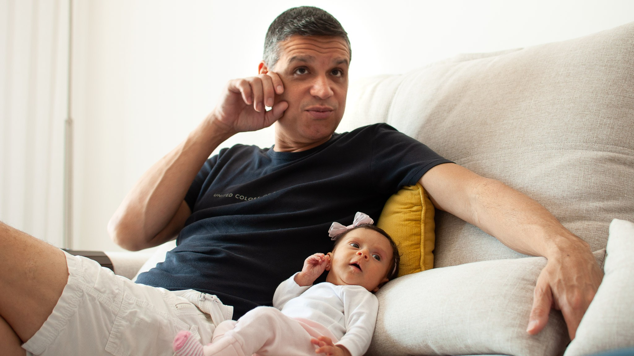 Carolzinha 2 meses. Fotografia artistica, corporativa, familia em São Paulo