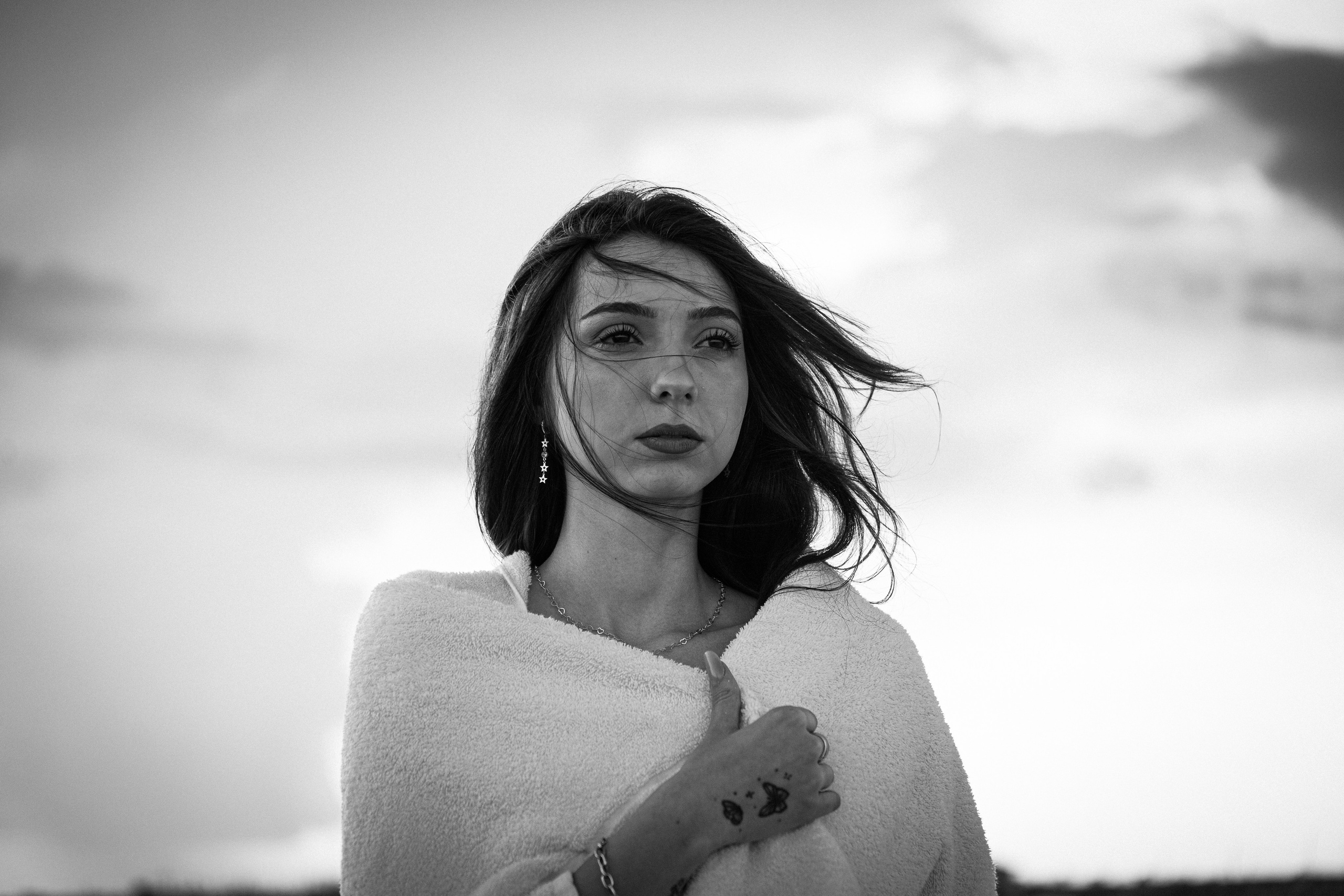 Sedinta foto la malul marii