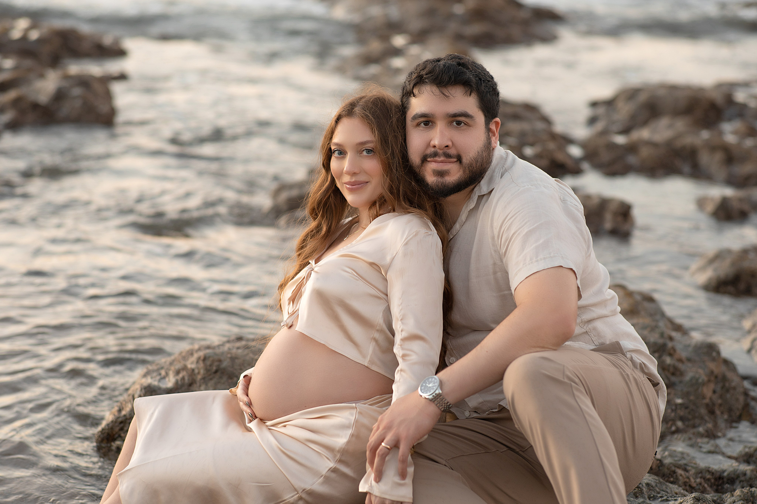 Sesion de maternidad para Marisabel. Victoria Castellanos. Photographer in Mazatlán